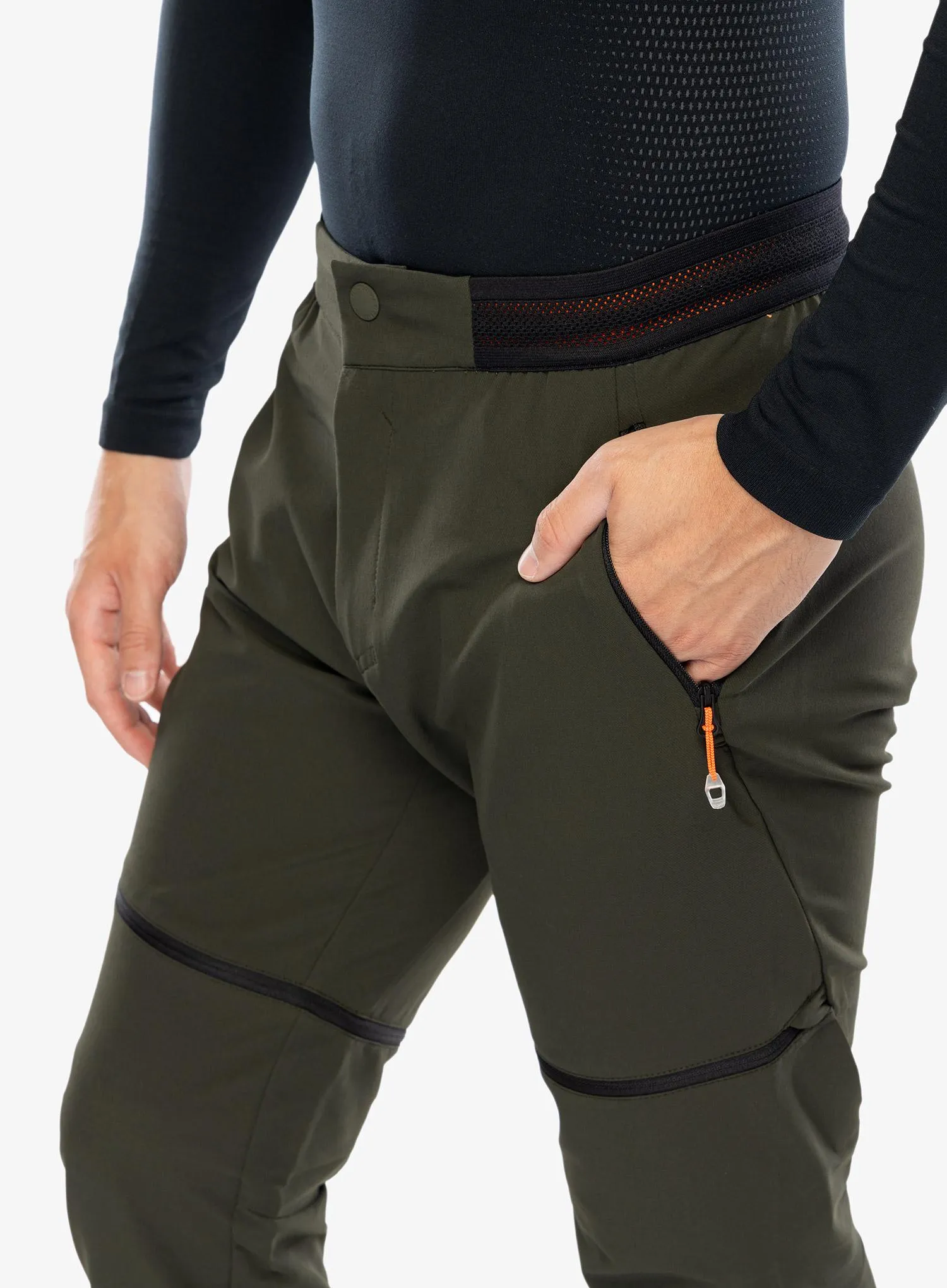 Planinarske hlače Salewa Pedroc 2 DST 2/1 Pant - dark olive