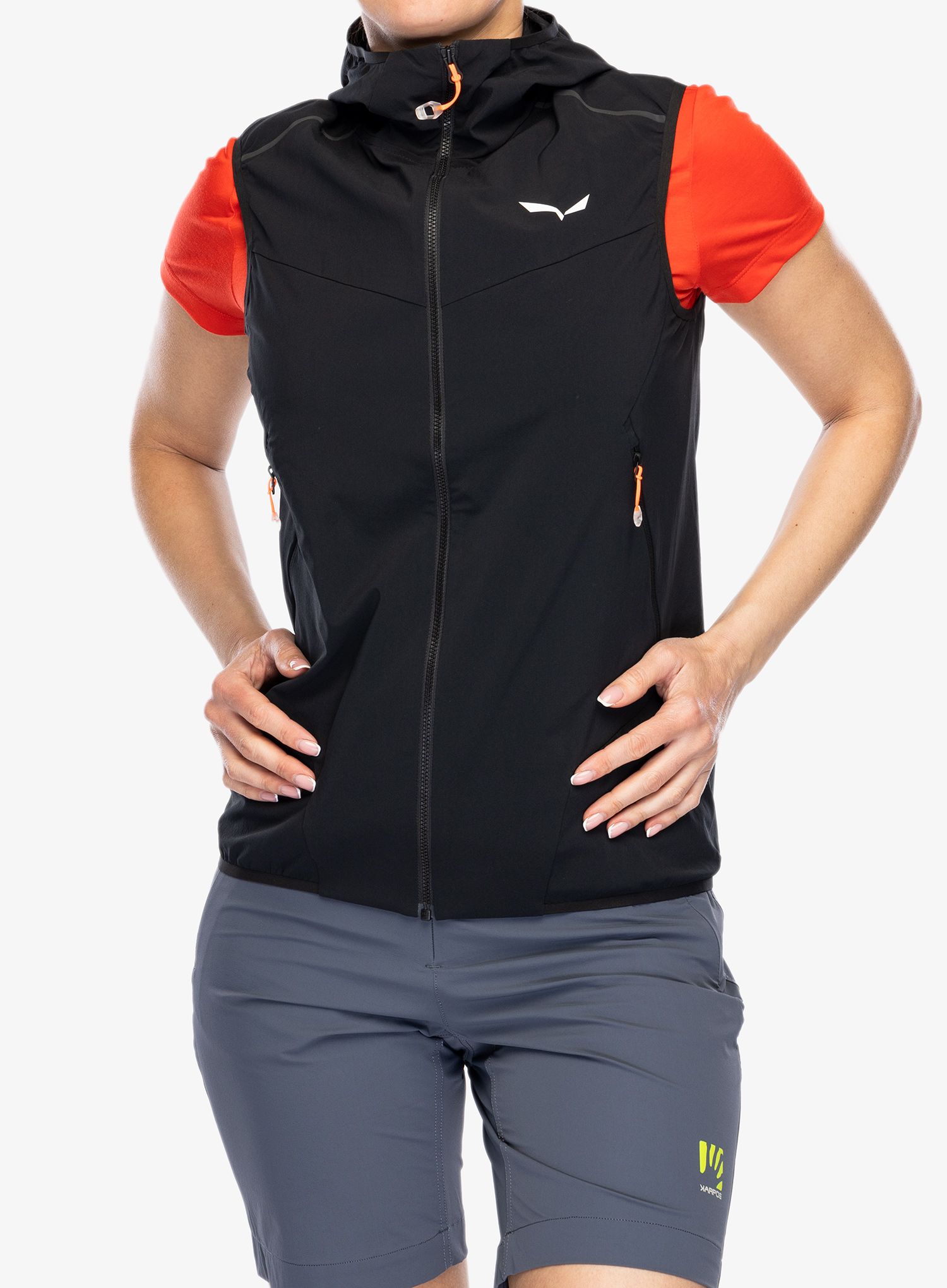Ženski prsluk Salewa Pedroc DST Light Vest - black out