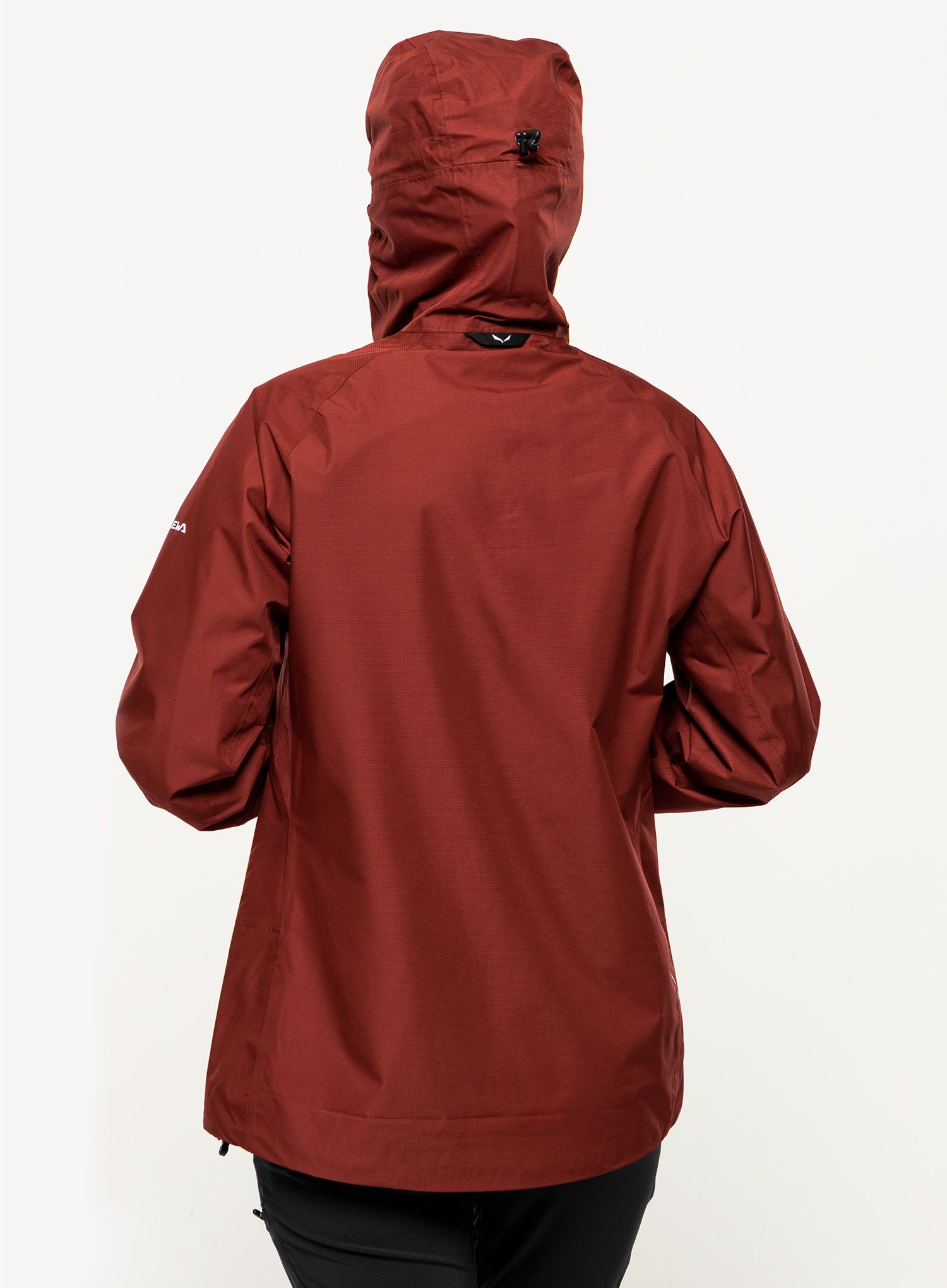 Ženska kišna jakna Salewa Puez PTX 2L Jacket - syrah