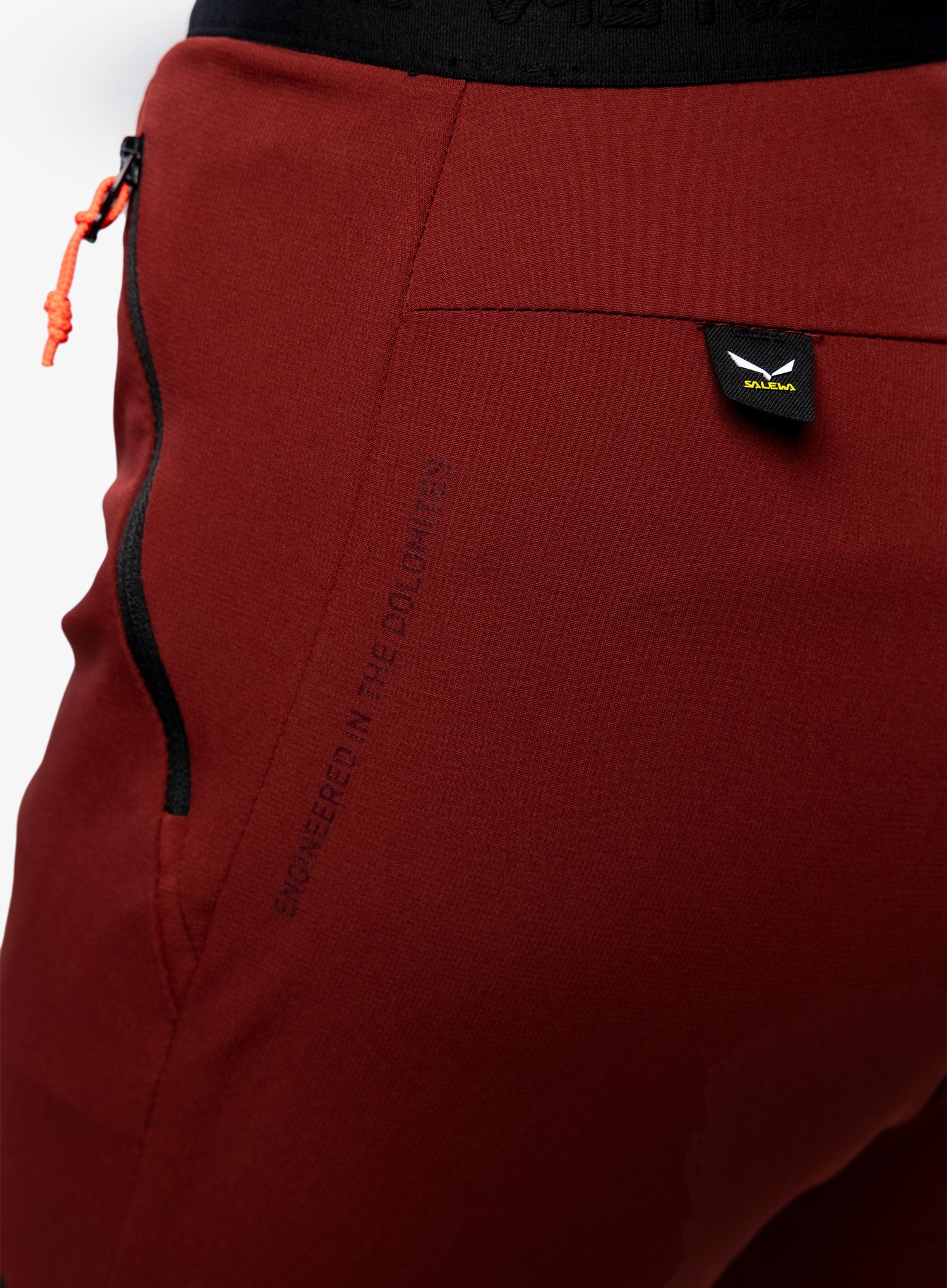 Ženske hlače Salewa Sella DST Light Pants - syrah