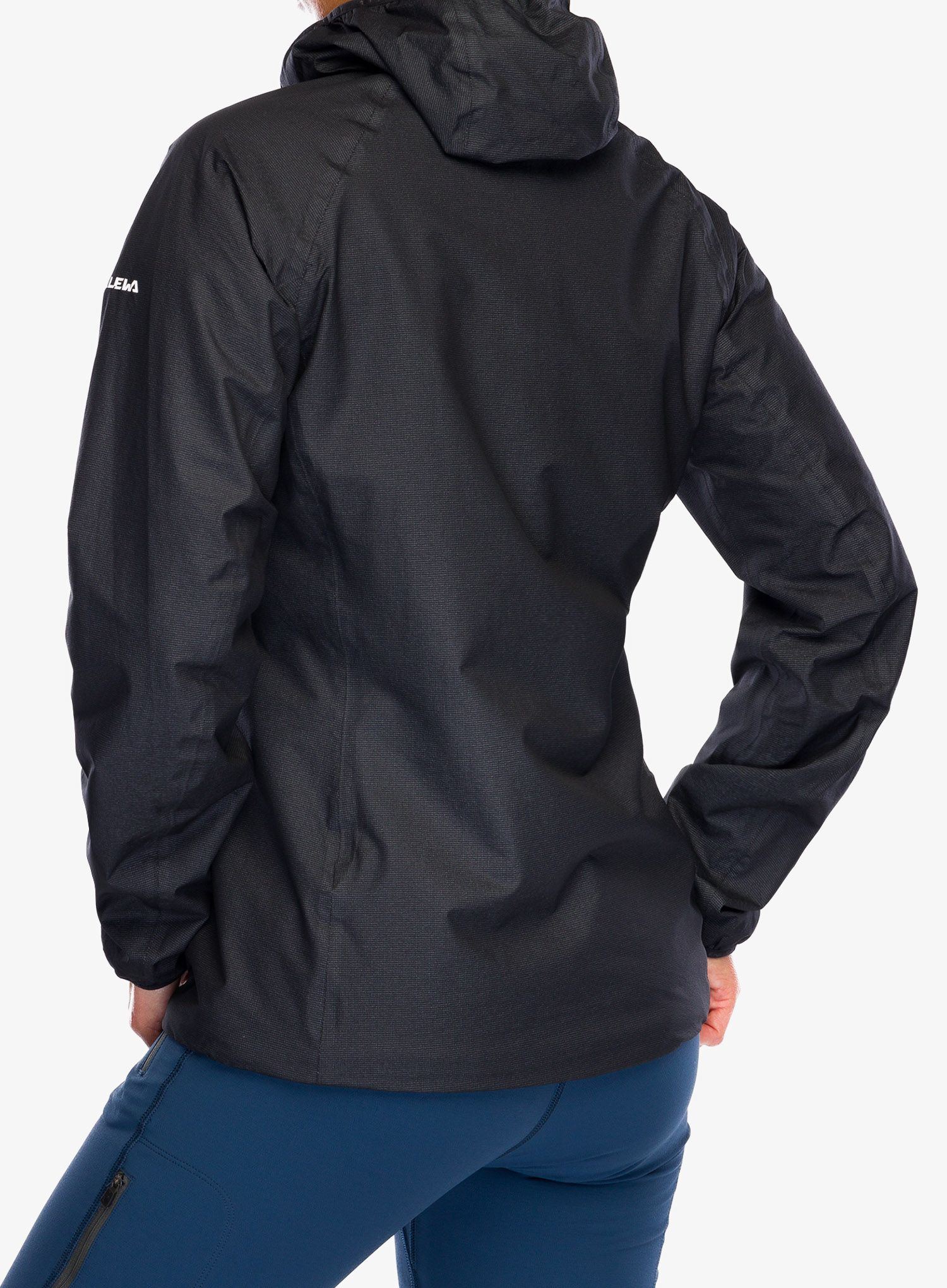 Ženska jakna Salewa Vioz Ptx/Ptc Wool Alpha Jacket - black out