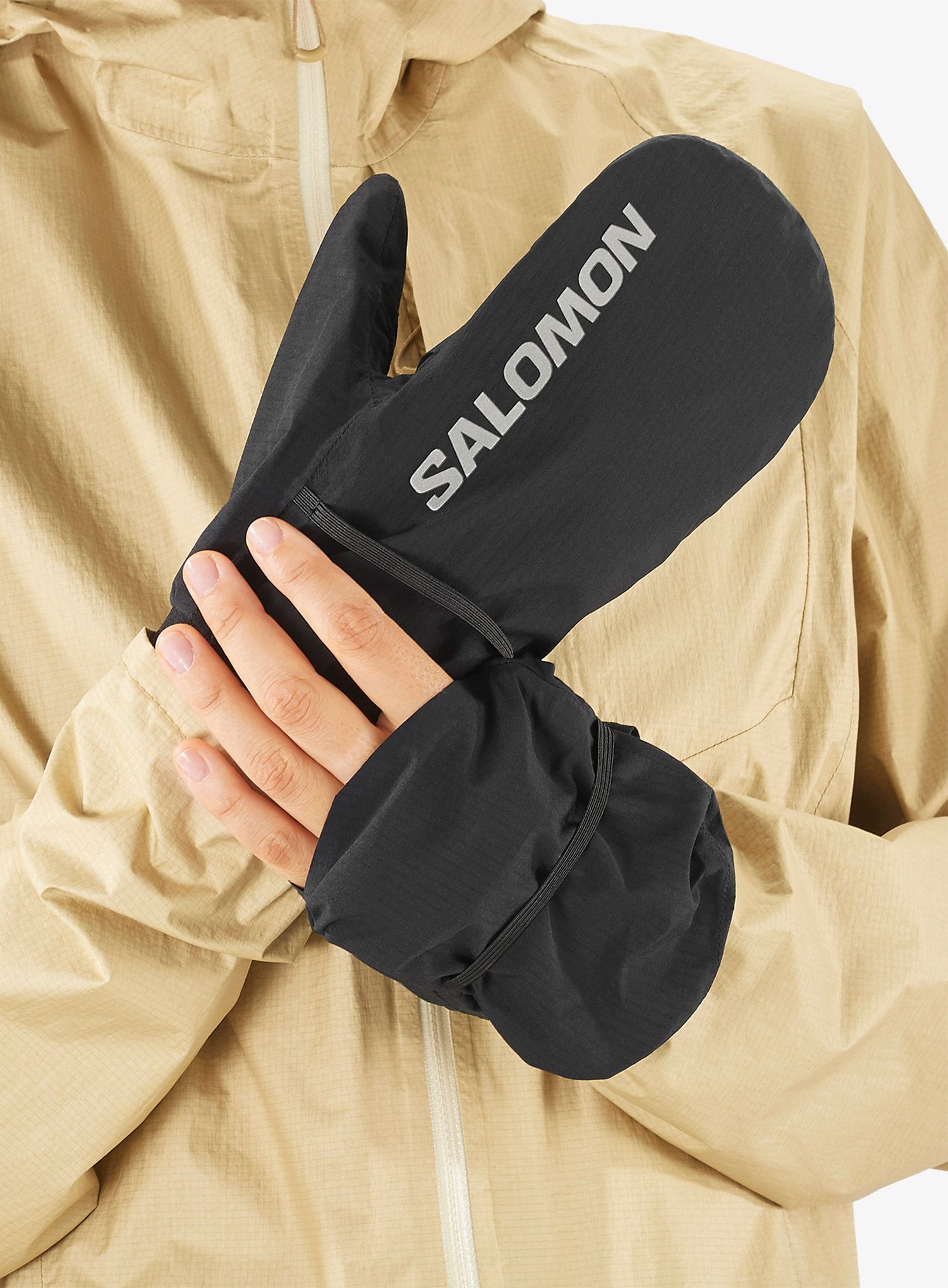 Rukavice Salomon Bonatti WP Mitten - deep black
