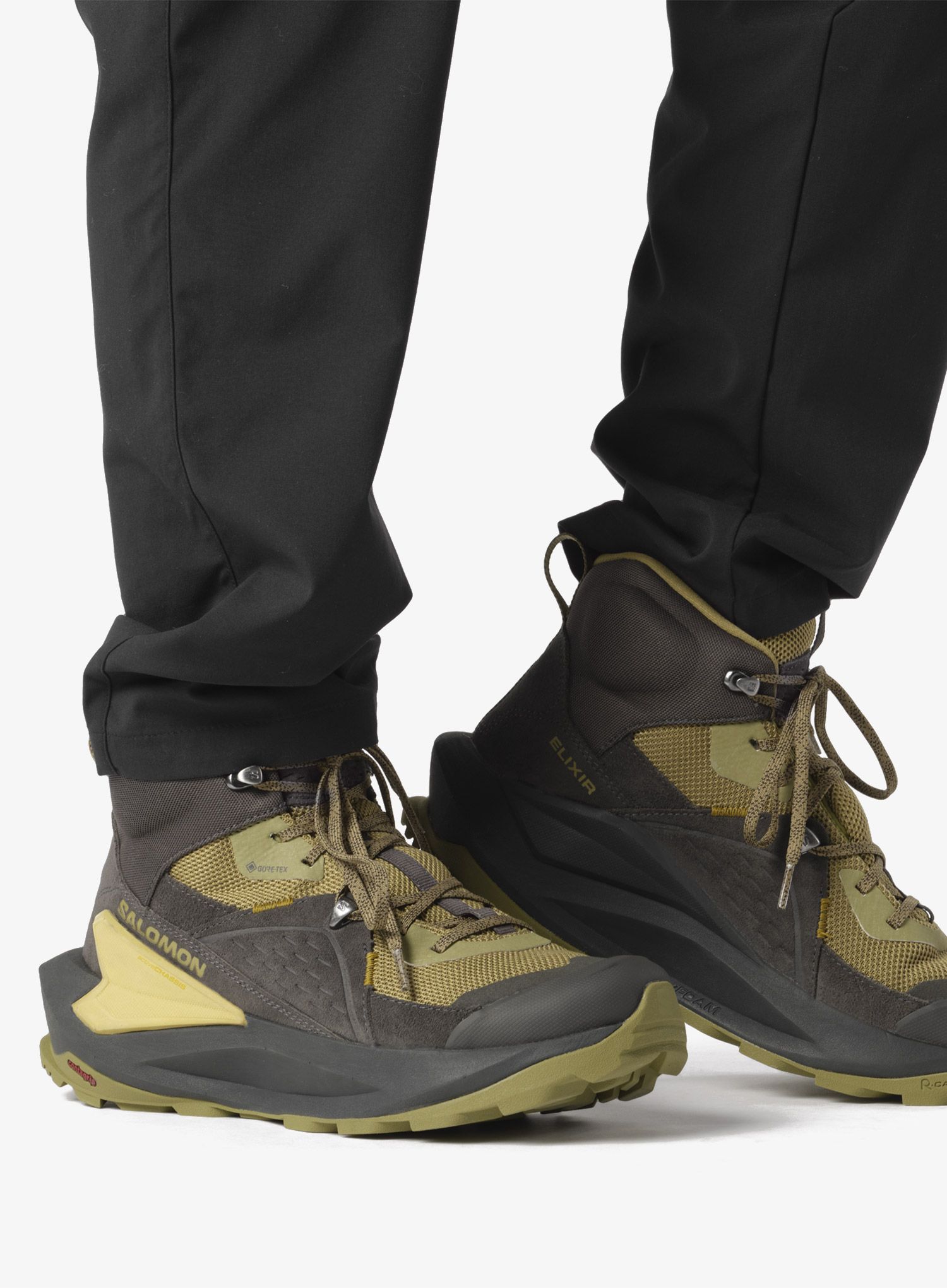 Planinarske cipele Salomon Elixir Mid GTX - black/driher/sthmos
