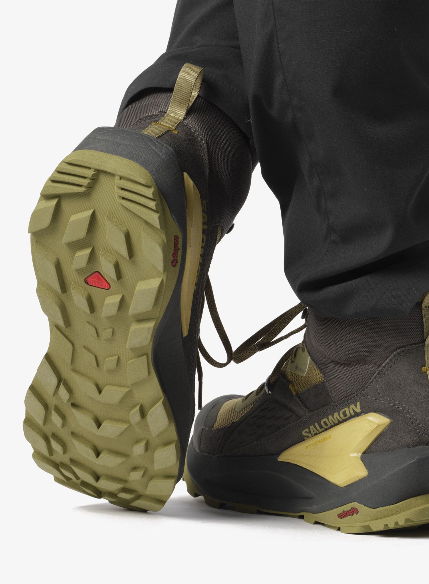 Planinarske cipele Salomon Elixir Mid GTX - black/driher/sthmos