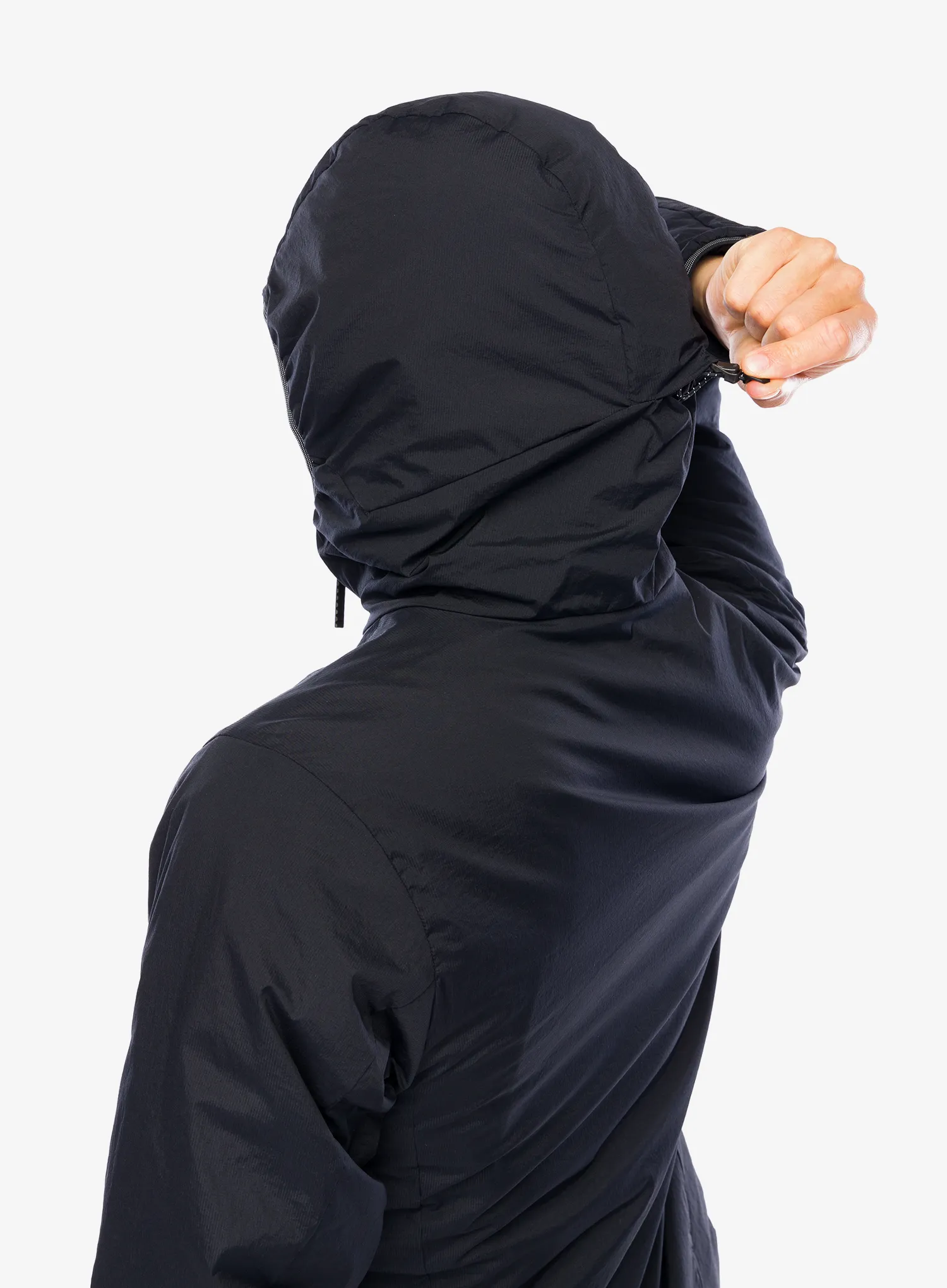 Jakna s postavom Salomon Mountain Flex Jacket HD - deep black