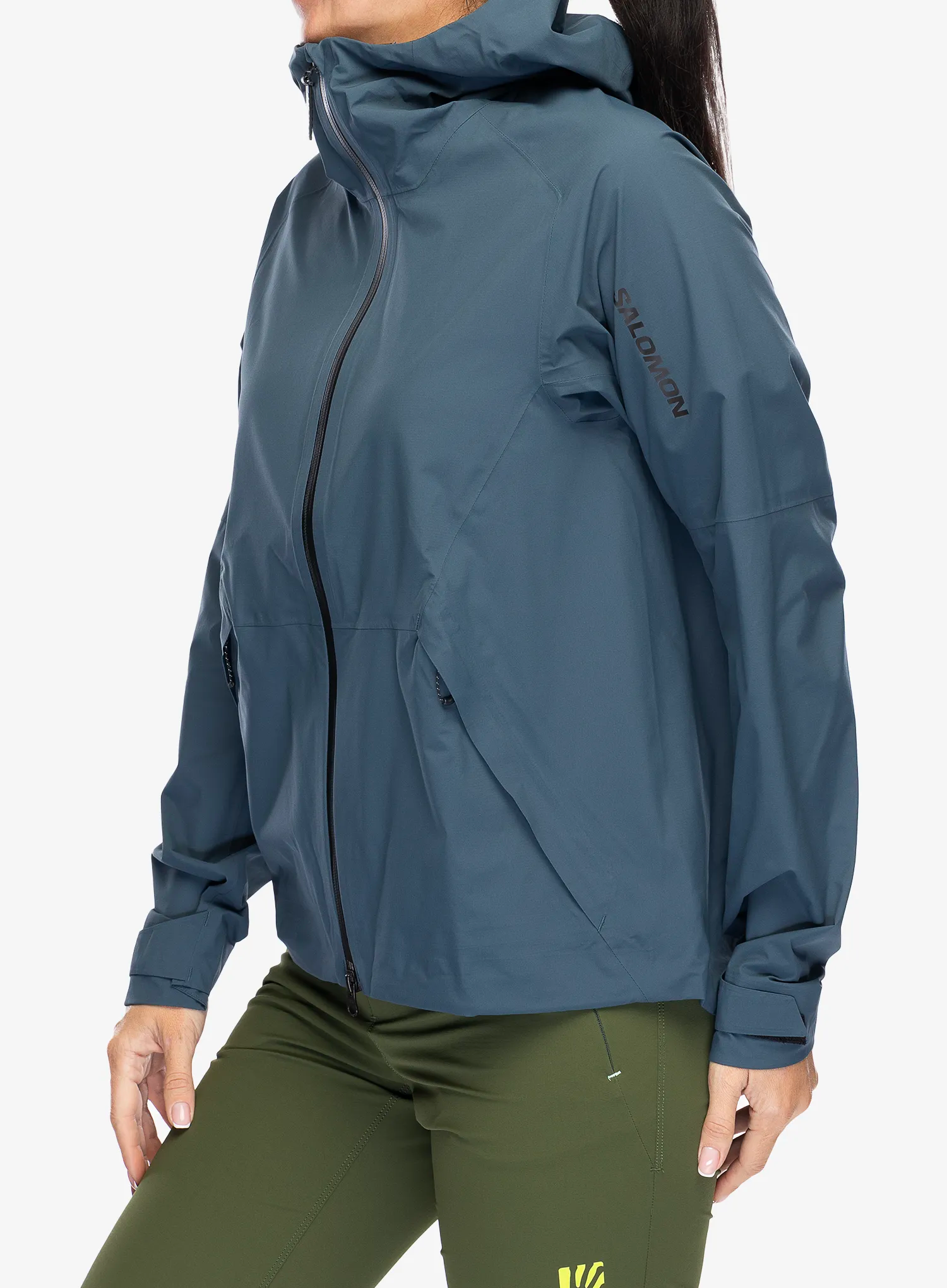 Ženska jakna s membranom Salomon Outerpath Jacket - midnight navy