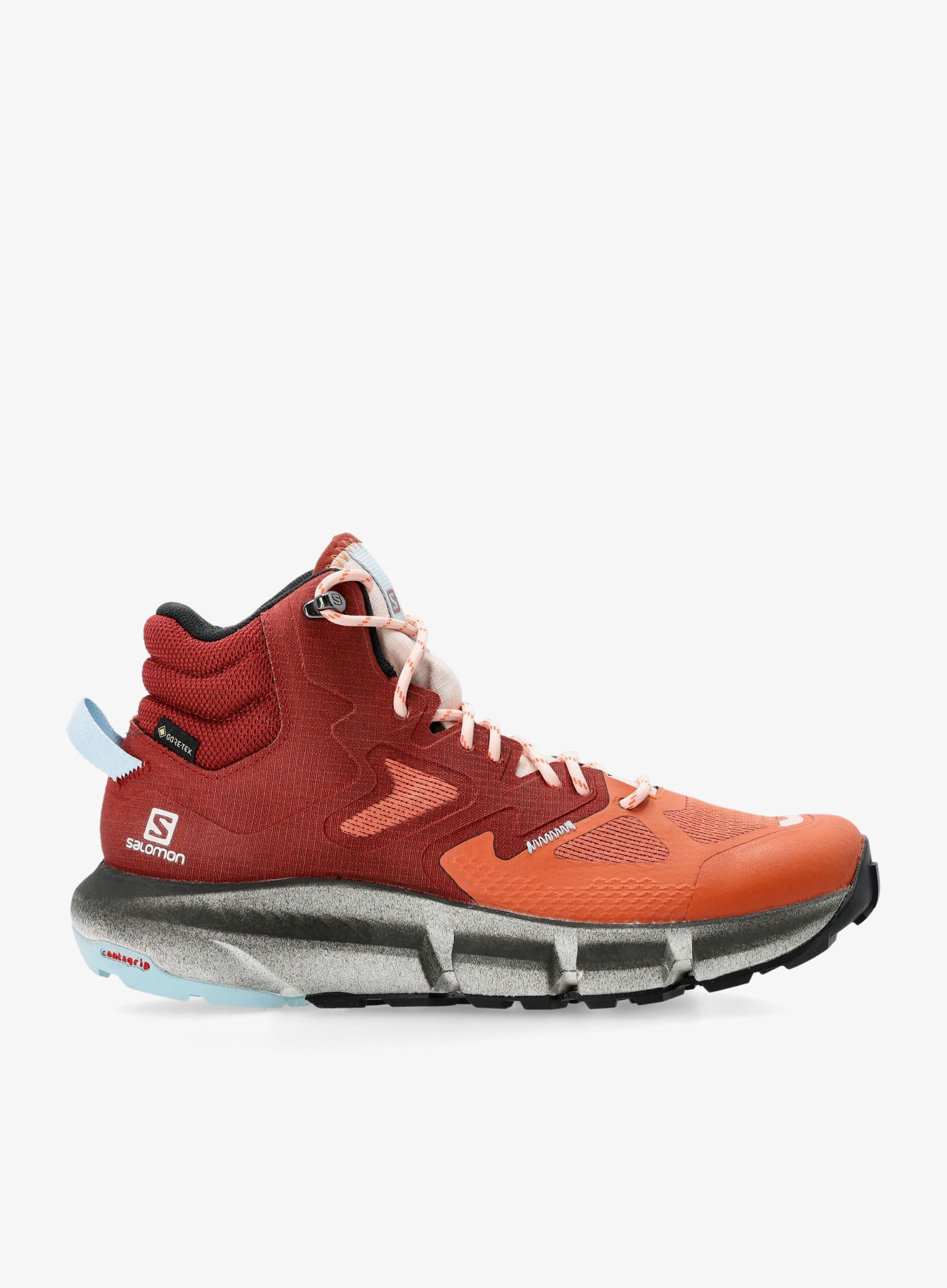 Ženske planinarske cipele Salomon Predict Hike MID GTX - mecca orange