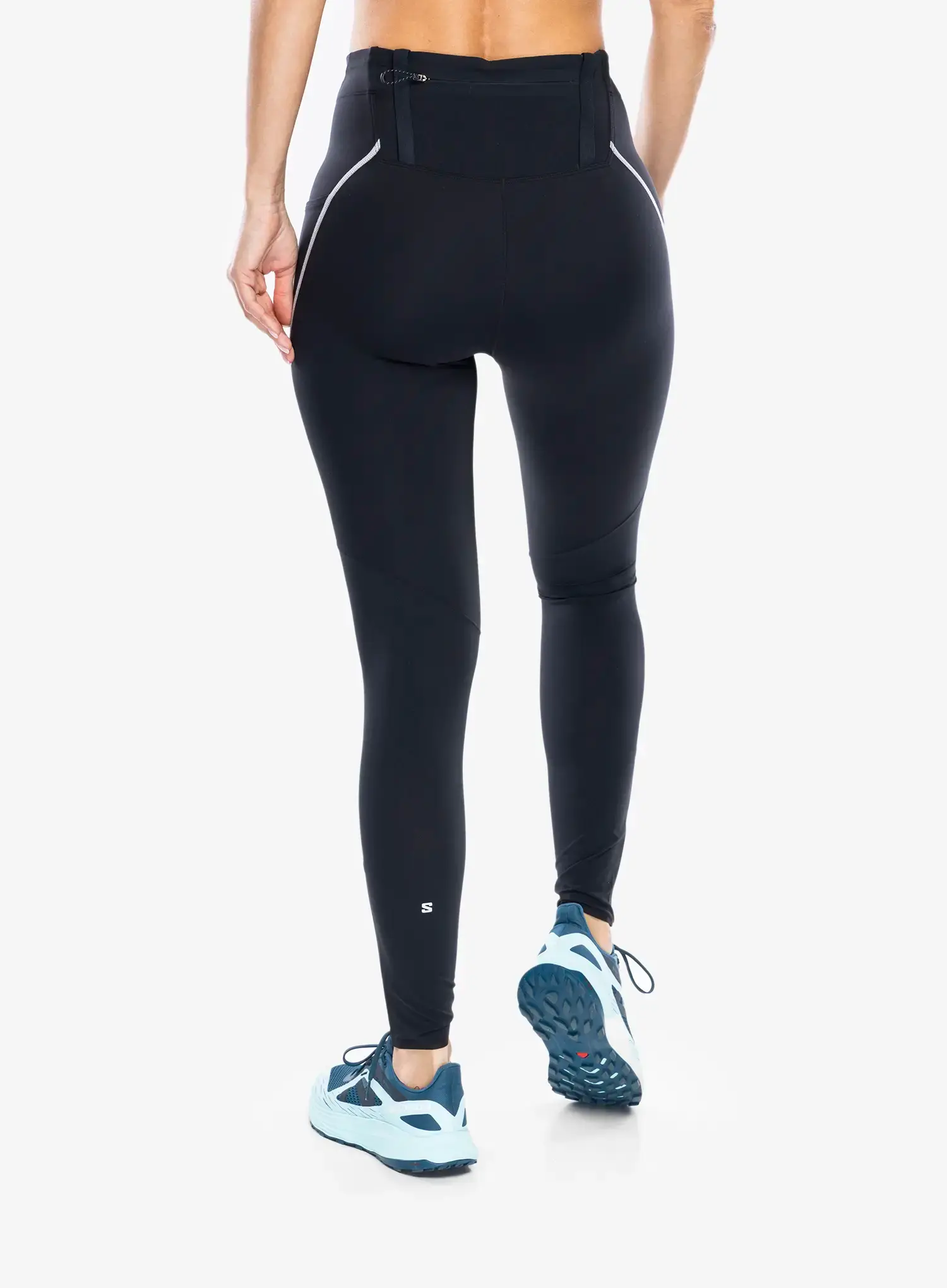 Ženske tajice Salomon Sense Stow Tight - deep black