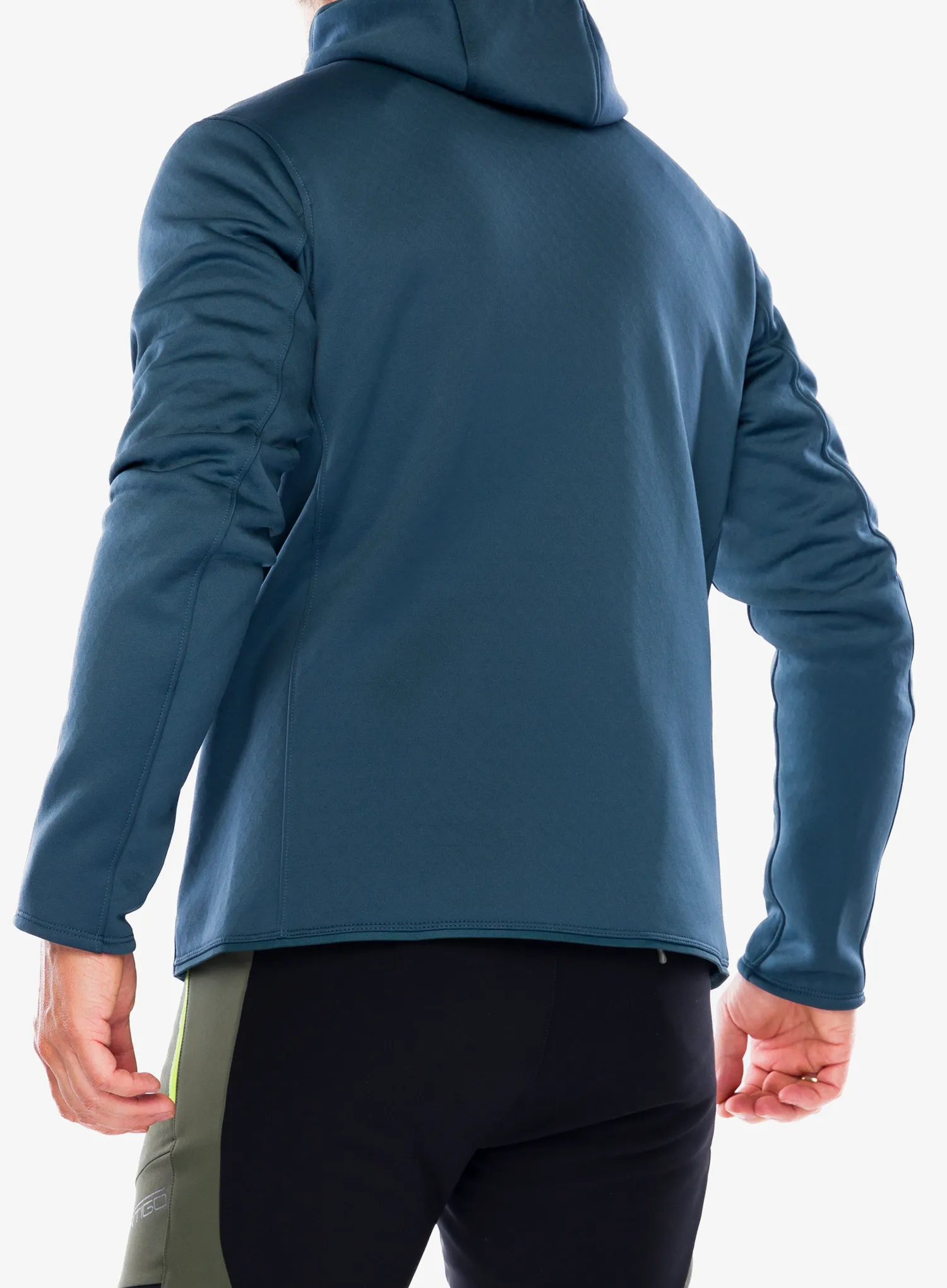 Dukserica od flisa Salomon Essential Midwarm HD - midnight navy