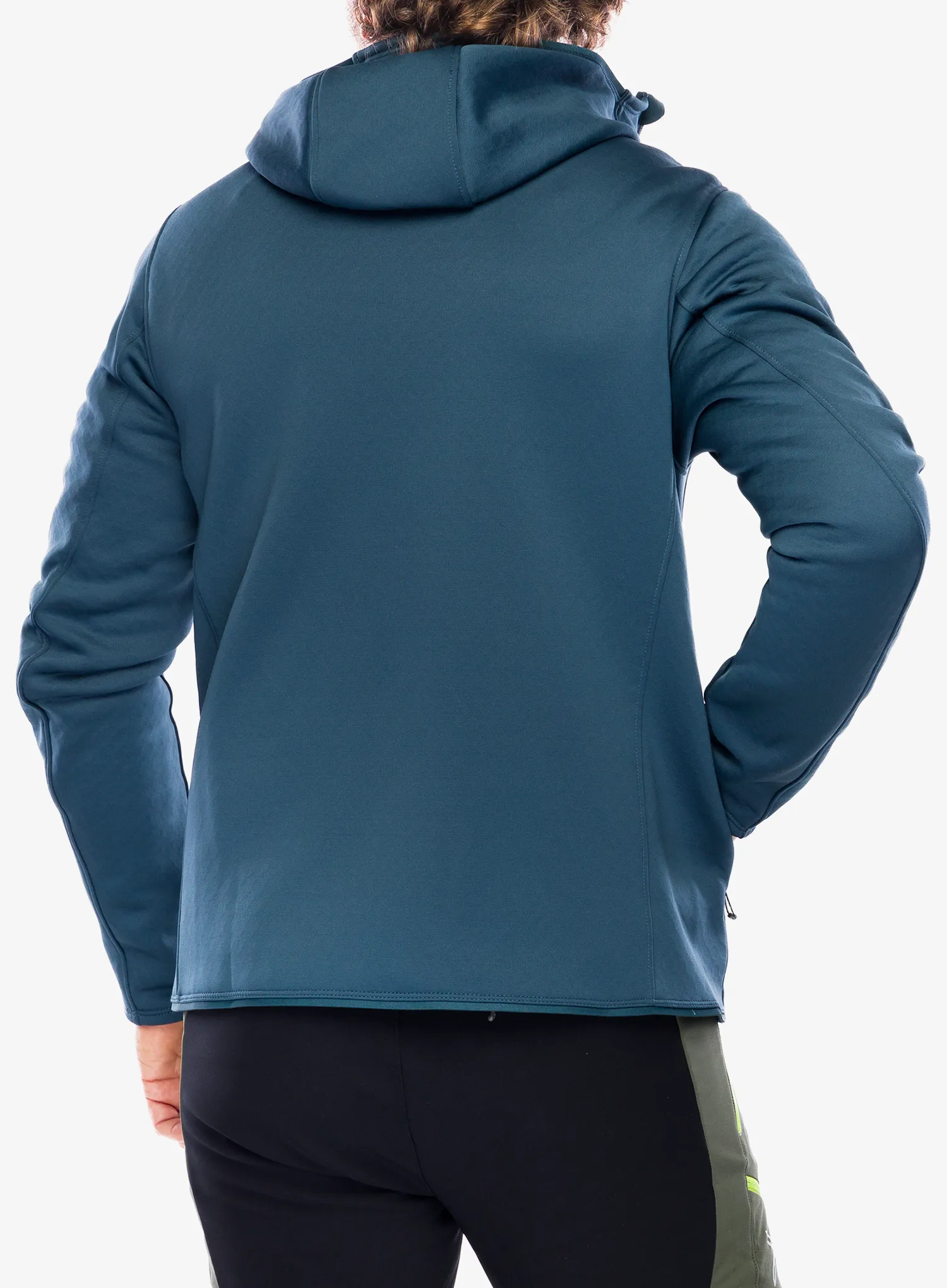 Dukserica od flisa Salomon Essential Midwarm HD - midnight navy