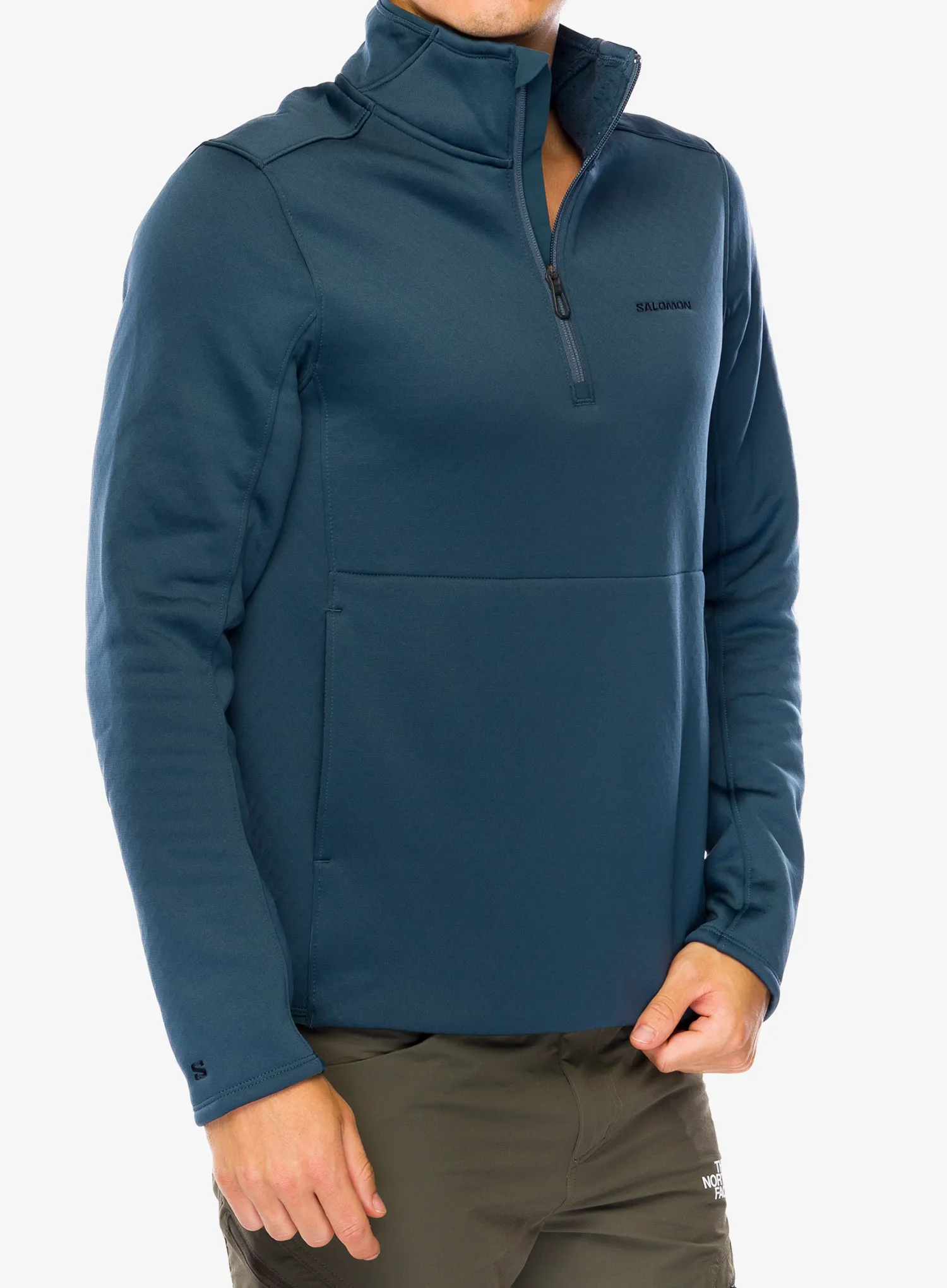 Dukserica Salomon Essential Warm Hz Mid - midnight navy
