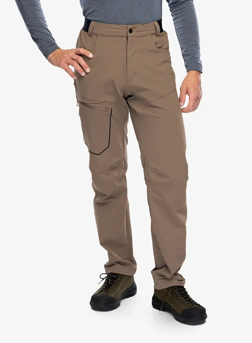 Planinarske hlače Salomon Wayfarer Warm Pant - shitake