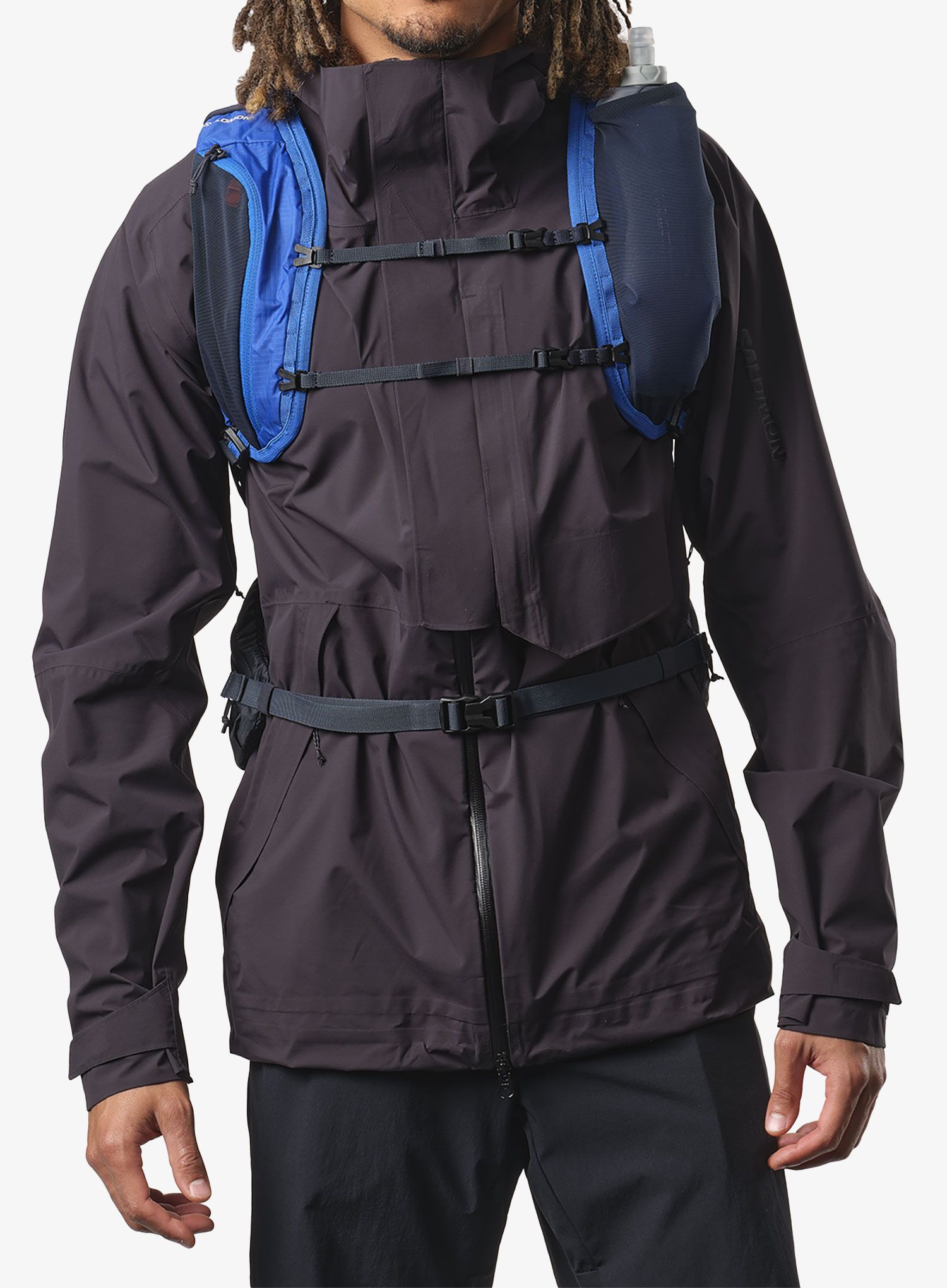 Planinarski ruksak Salomon XT 15 Set - blue/carbon
