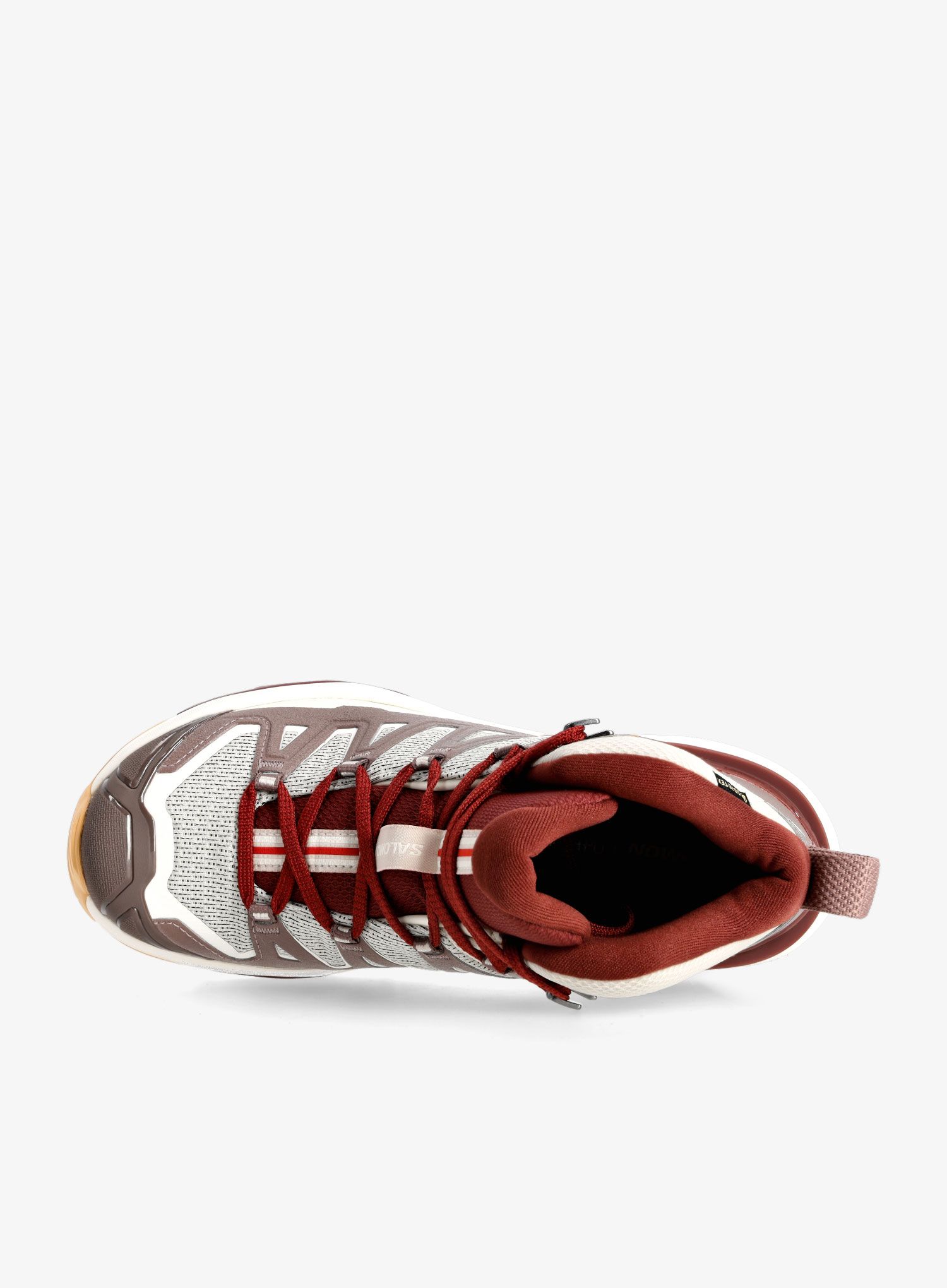 Ženske planinarske cipele Salomon X Ultra 360 Edge Mid GTX - silver/iron/rum