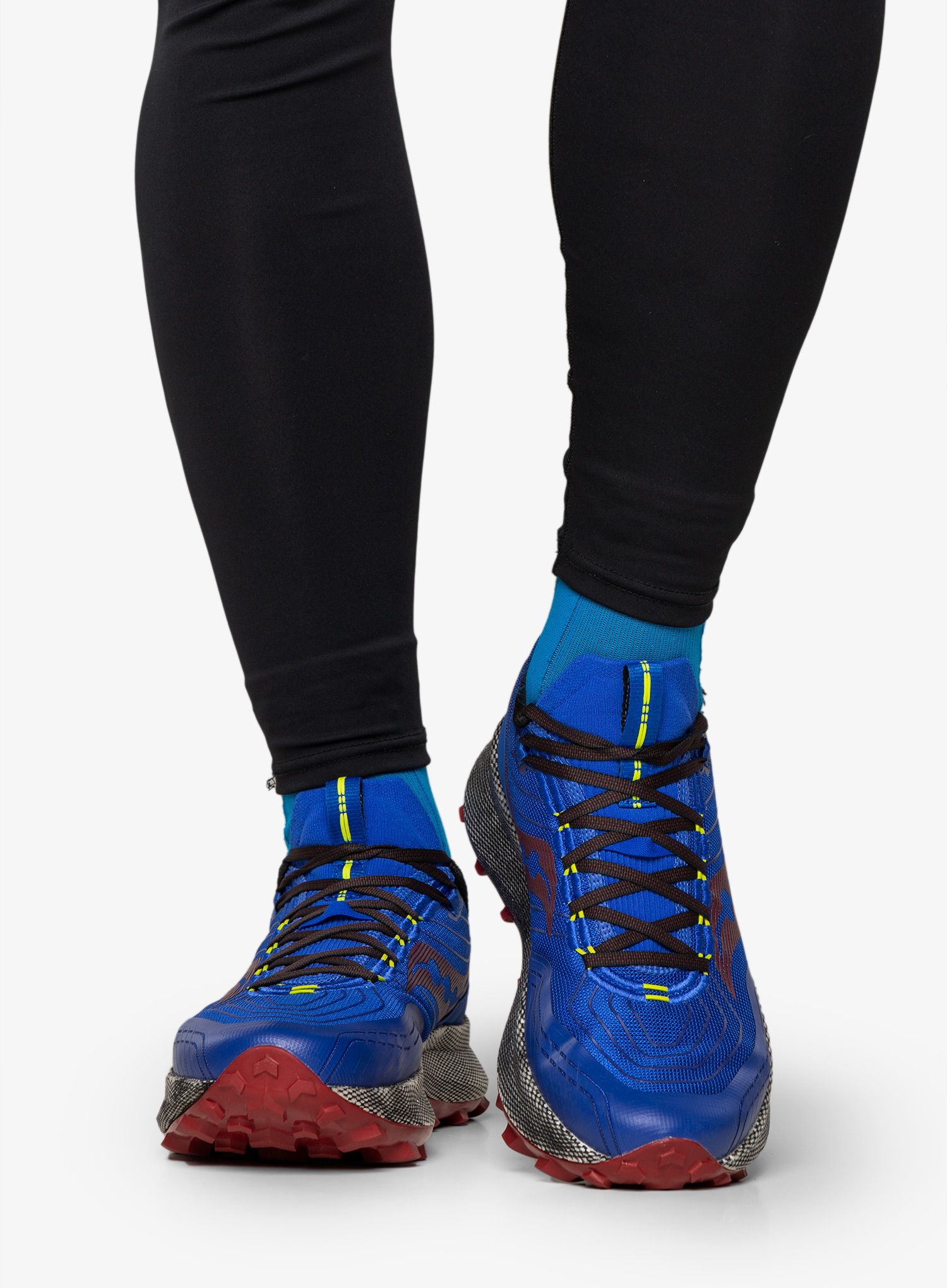 Tenisice za trail trčanje Saucony Endorphin Trail - blue raz/spice