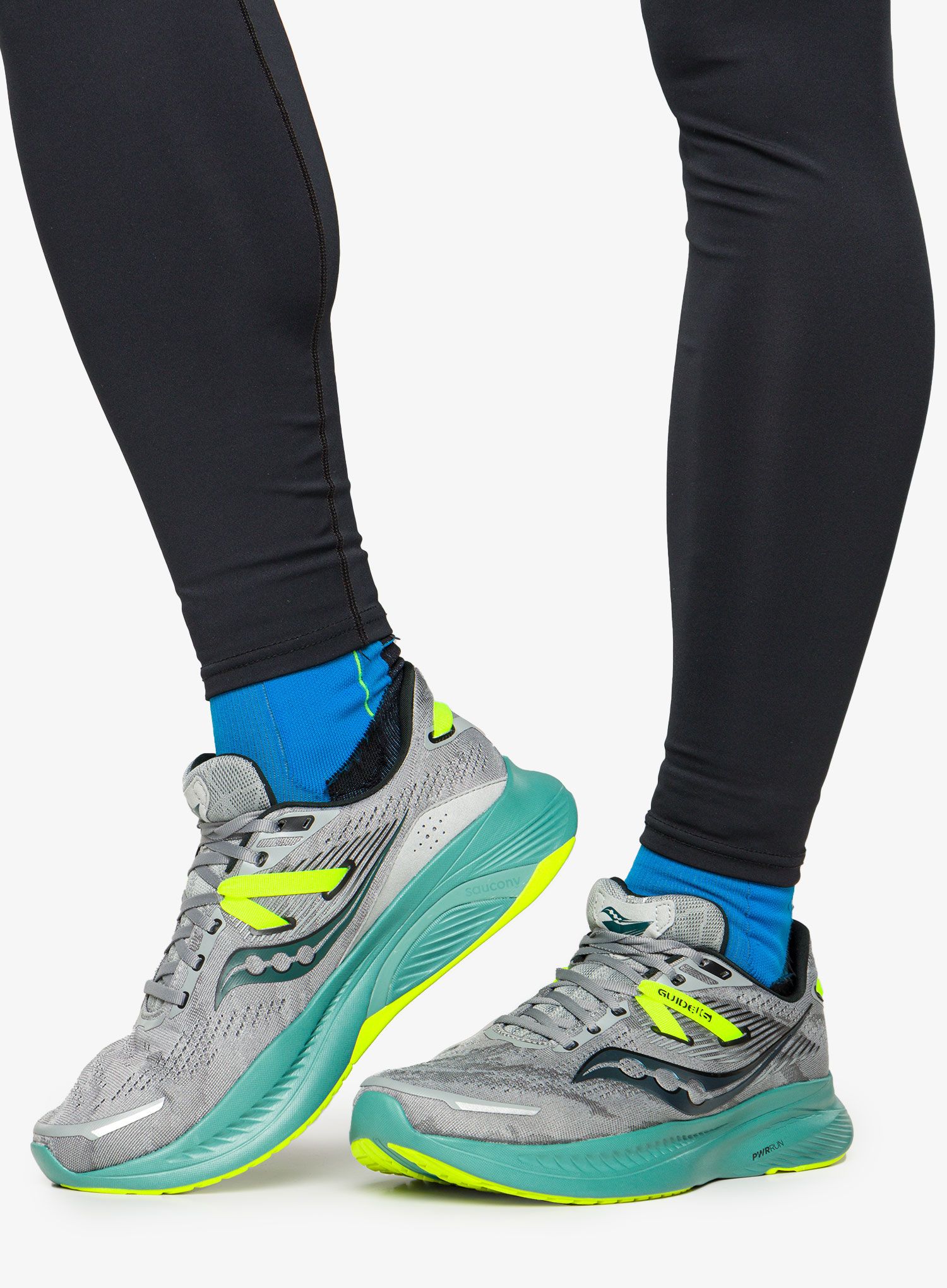 Muške tenisice za trčanje Saucony Guide 16 - fossil/moss