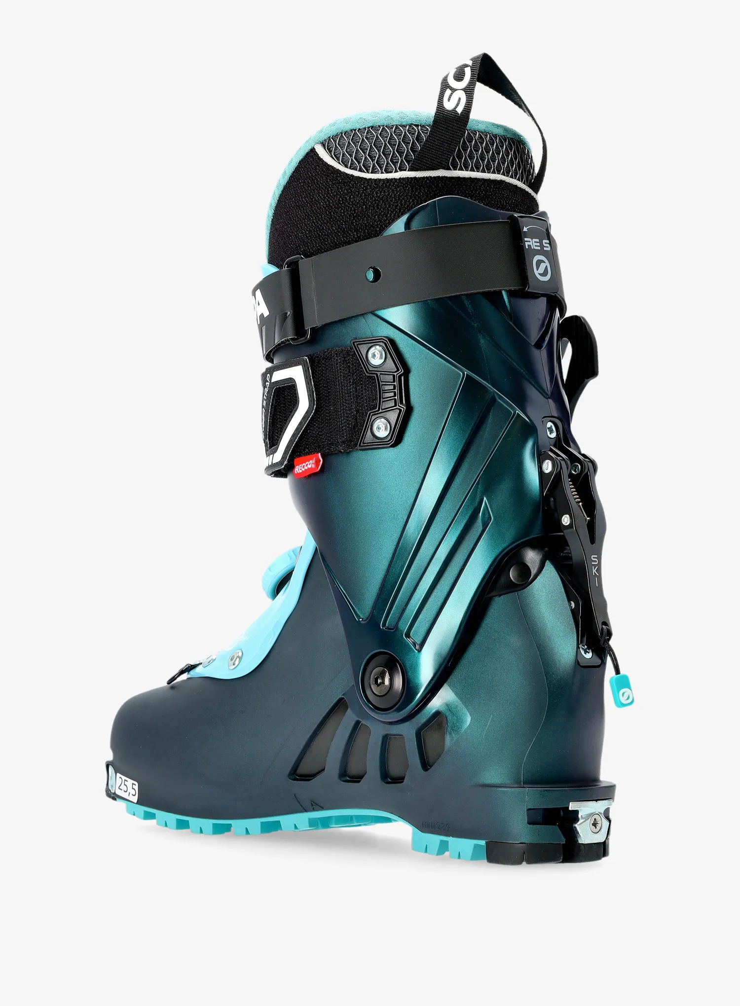Ženske cipele Scarpa F1 - anthracite/aqua