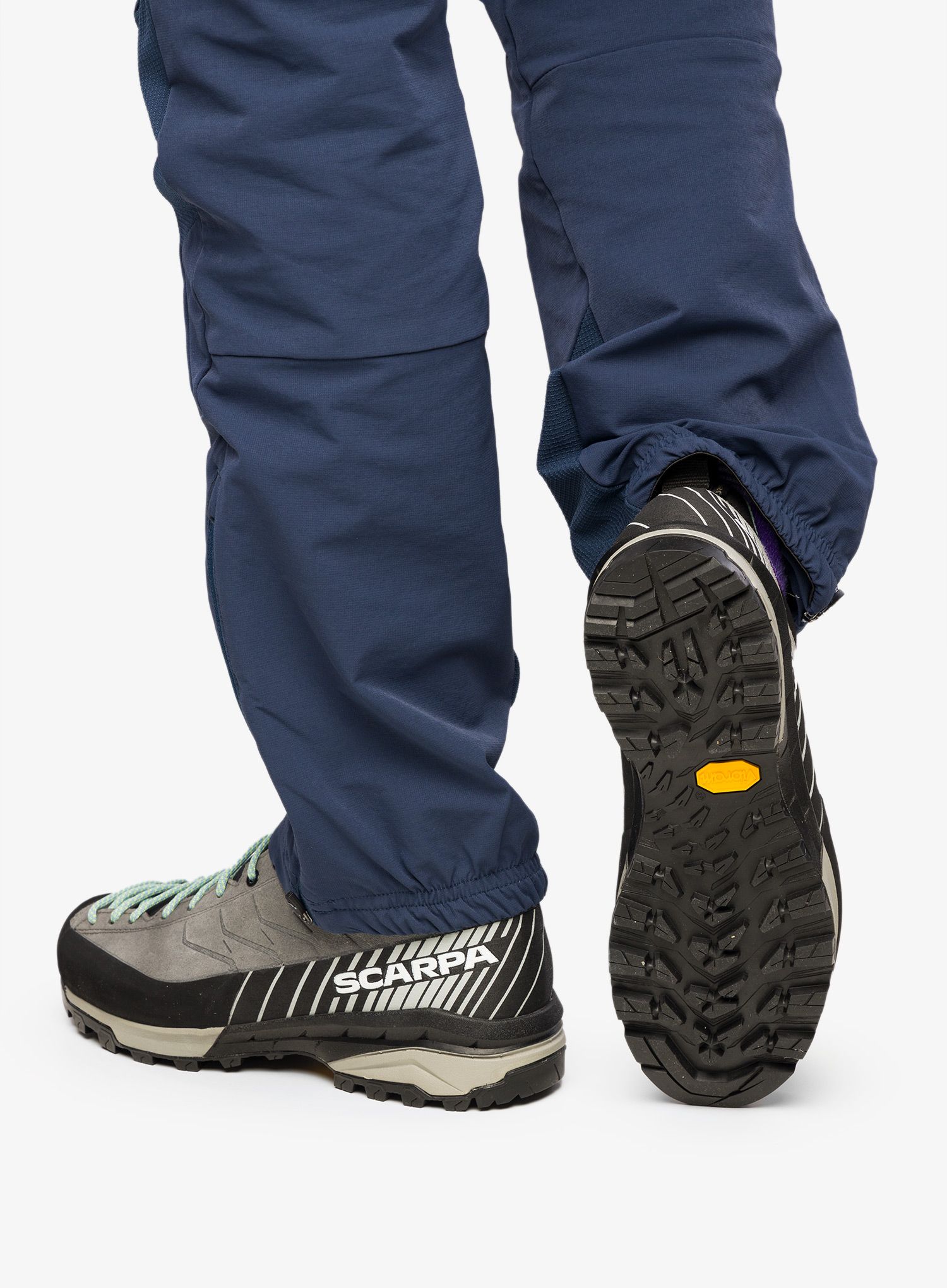 Niske ženske trekking cipele Scarpa Mescalito TRK L GTX - midgray/dusty lagoon