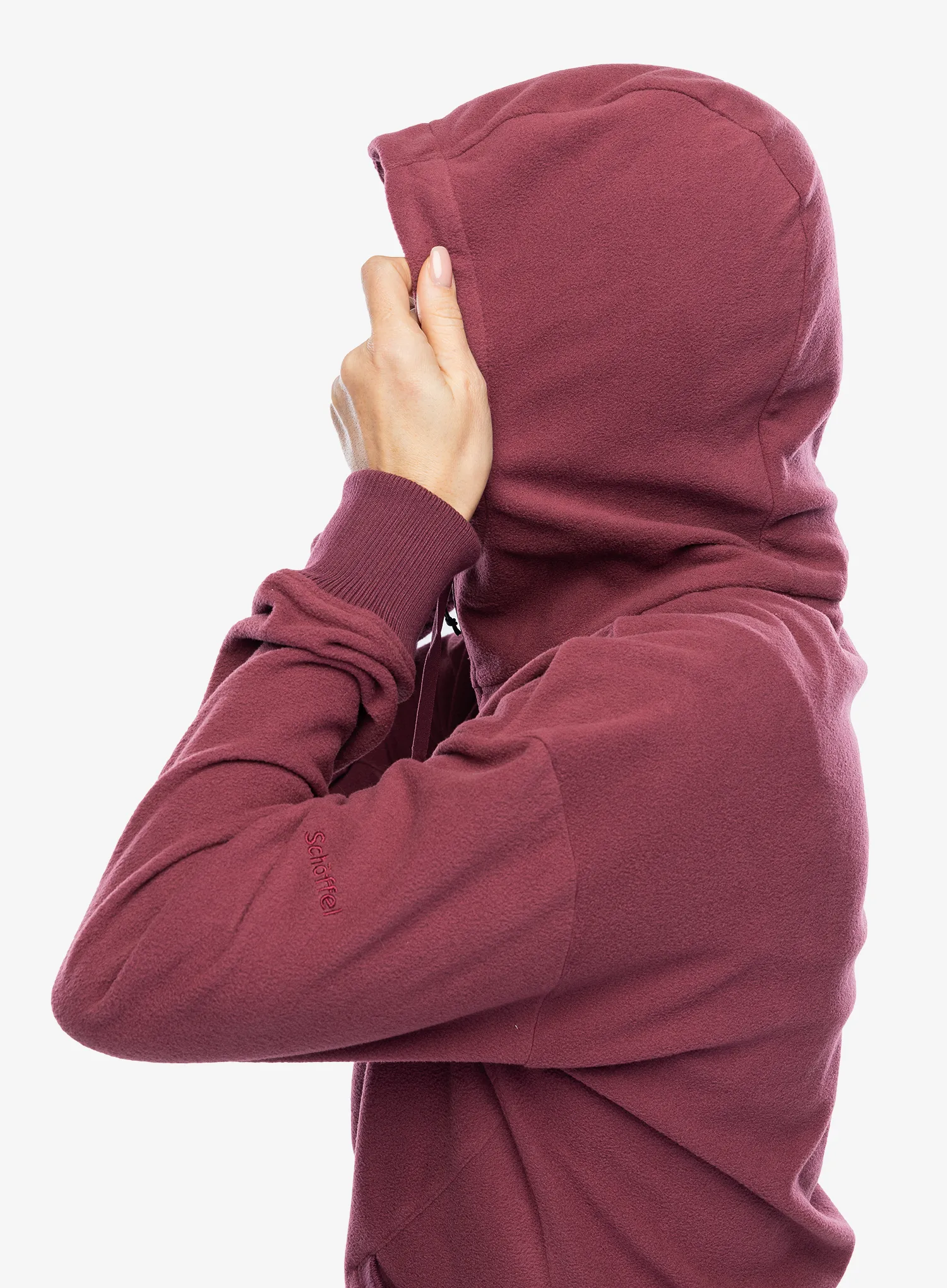 Ženska dukserica od flisa Schoffel Fleece Jk Style Leveche - acai