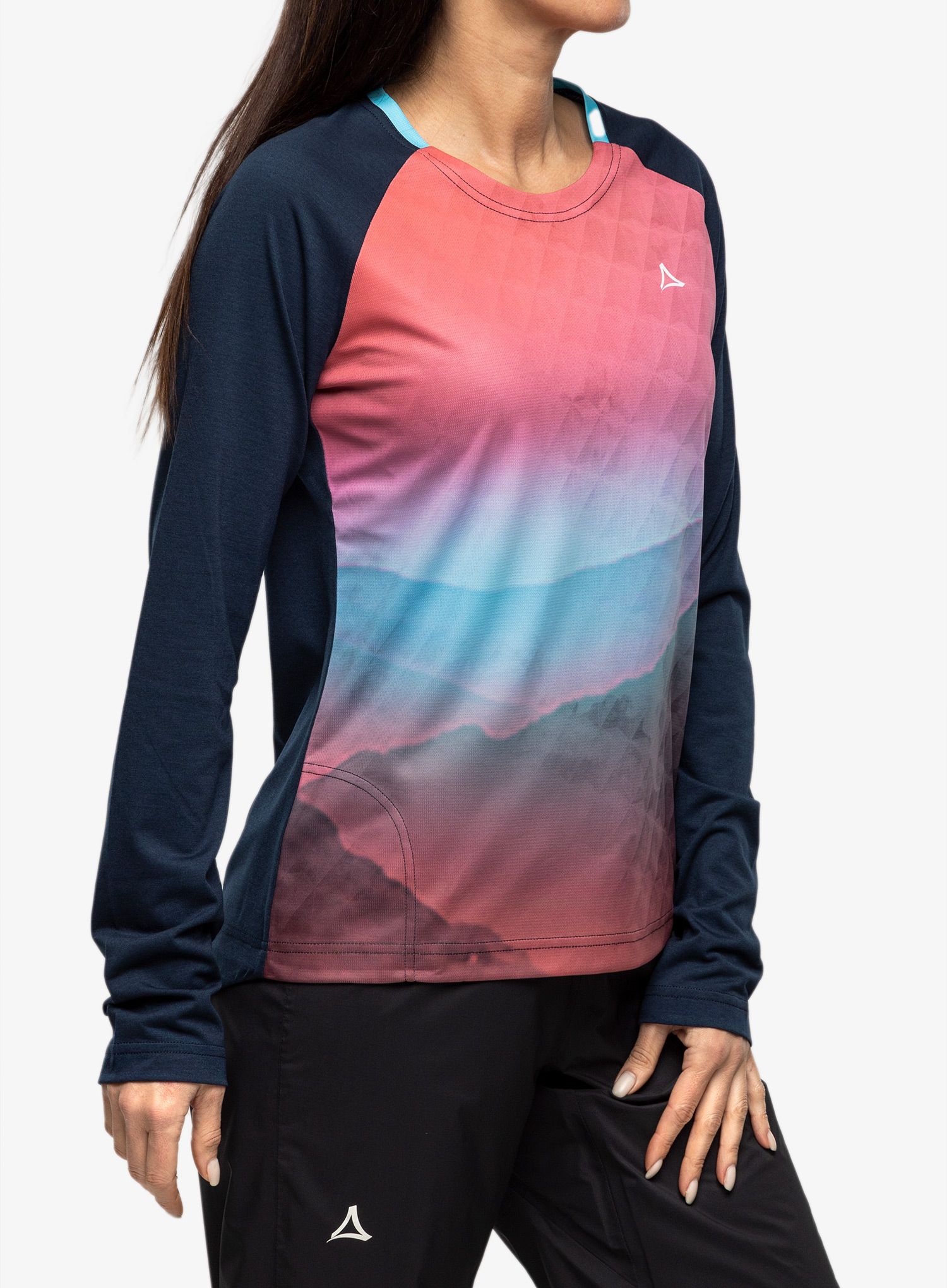 Ženska biciklistička dukserica Schoffel Longsleeve Altitude - clasping rose
