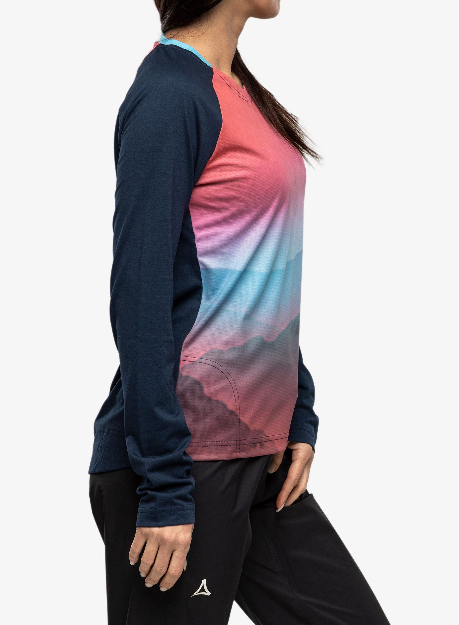 Ženska biciklistička dukserica Schoffel Longsleeve Altitude - clasping rose