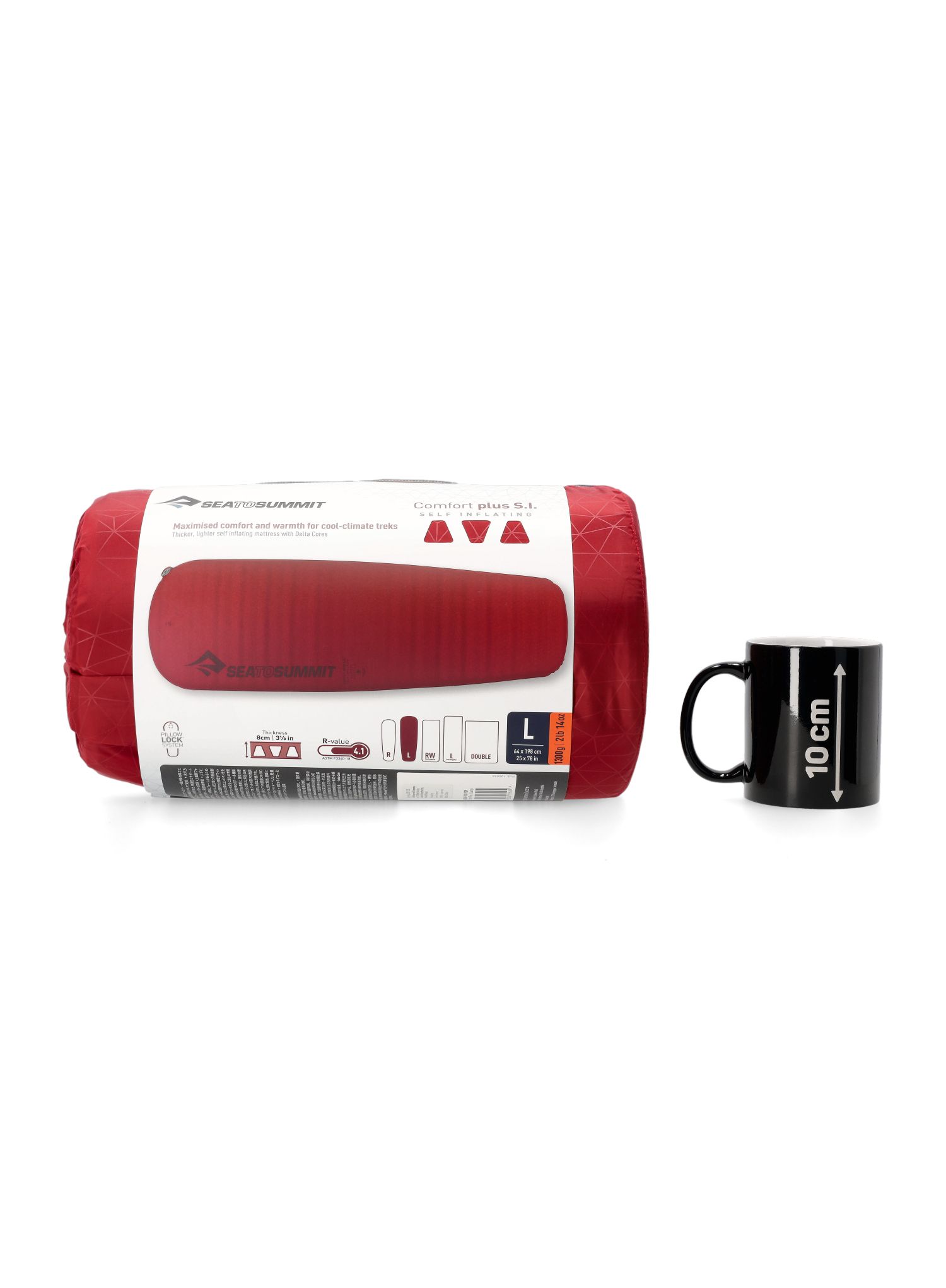 Samonapuhavajuća podloga Sea To Summit Comfort Plus S.I. Mat Large