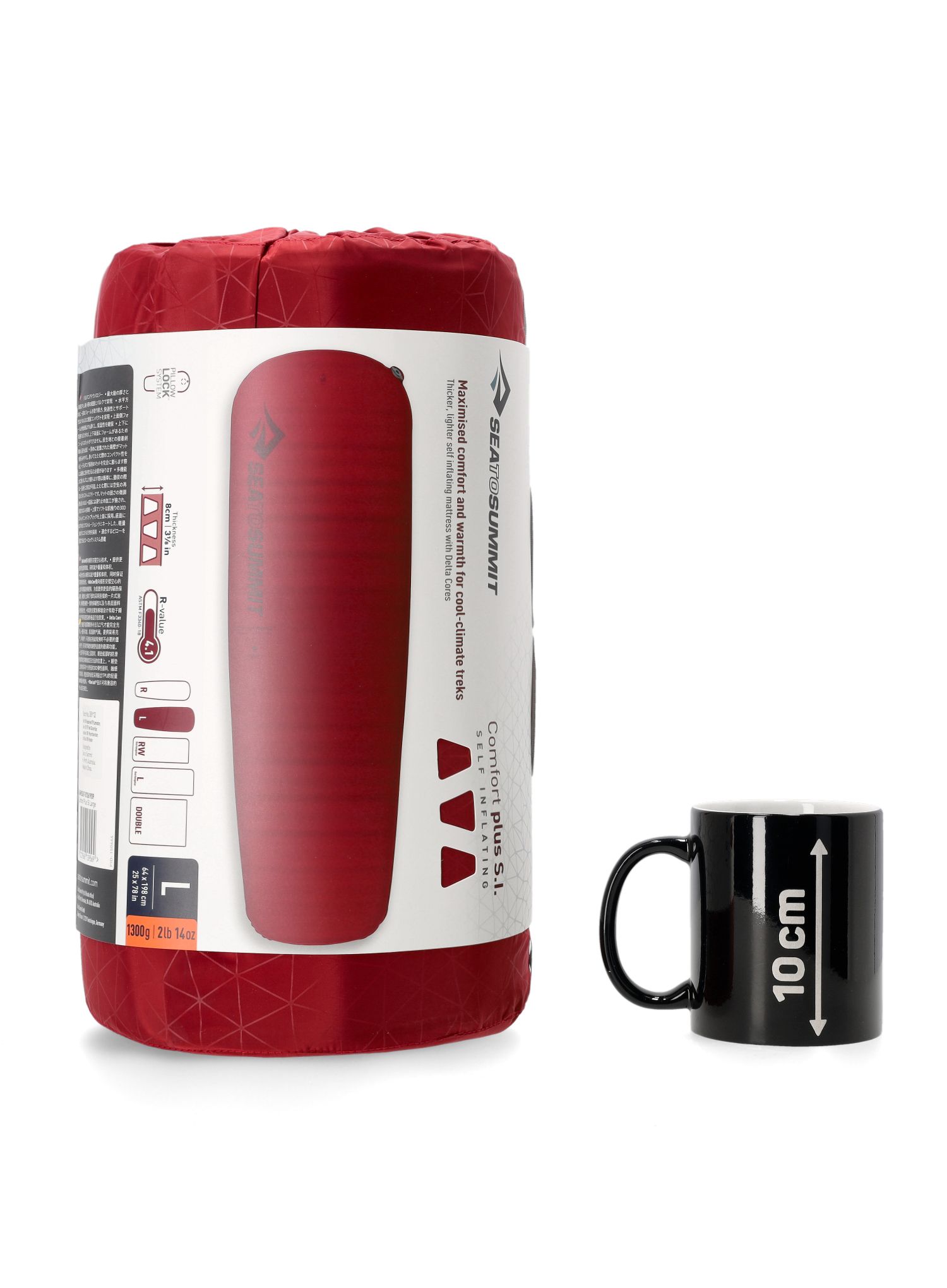 Samonapuhavajuća podloga Sea To Summit Comfort Plus S.I. Mat Large