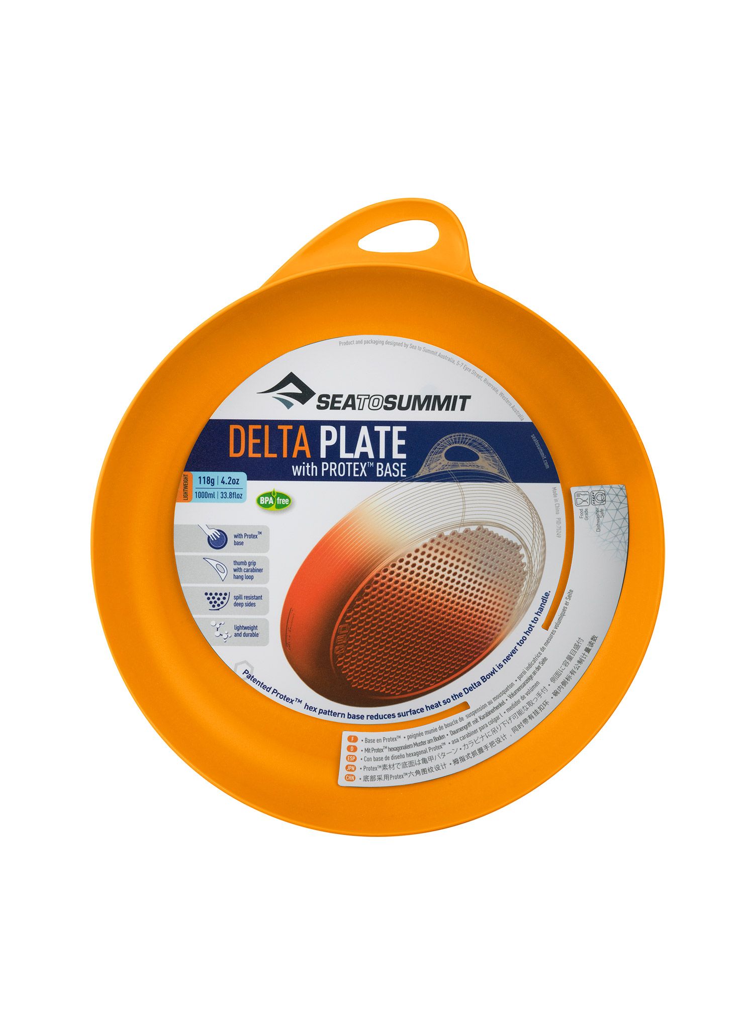 Tanjur Sea To Summit Delta Plate - orange