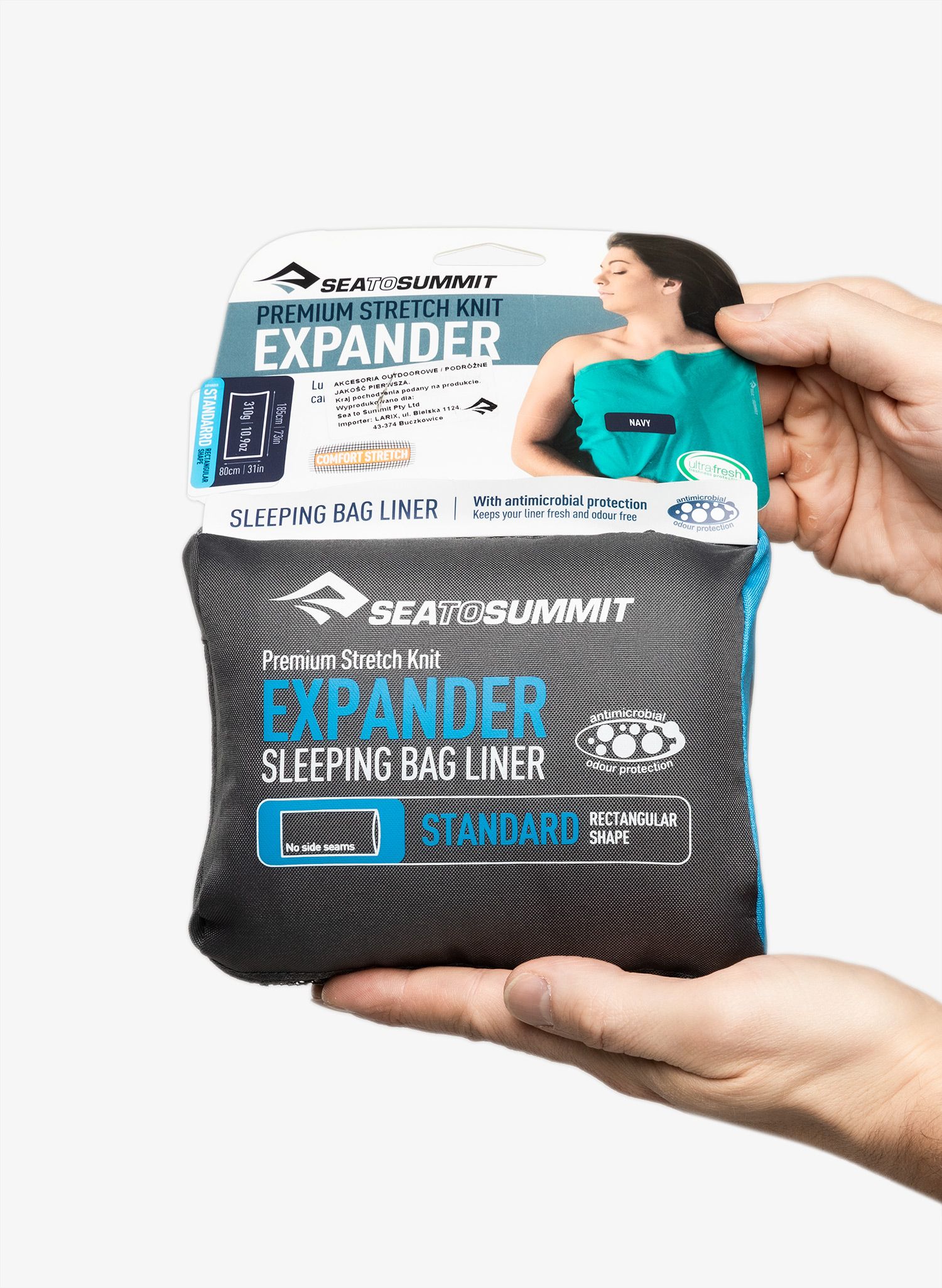 Umetak za vreću za spavanje Sea To Summit Expander Liner - Standard - navy blue