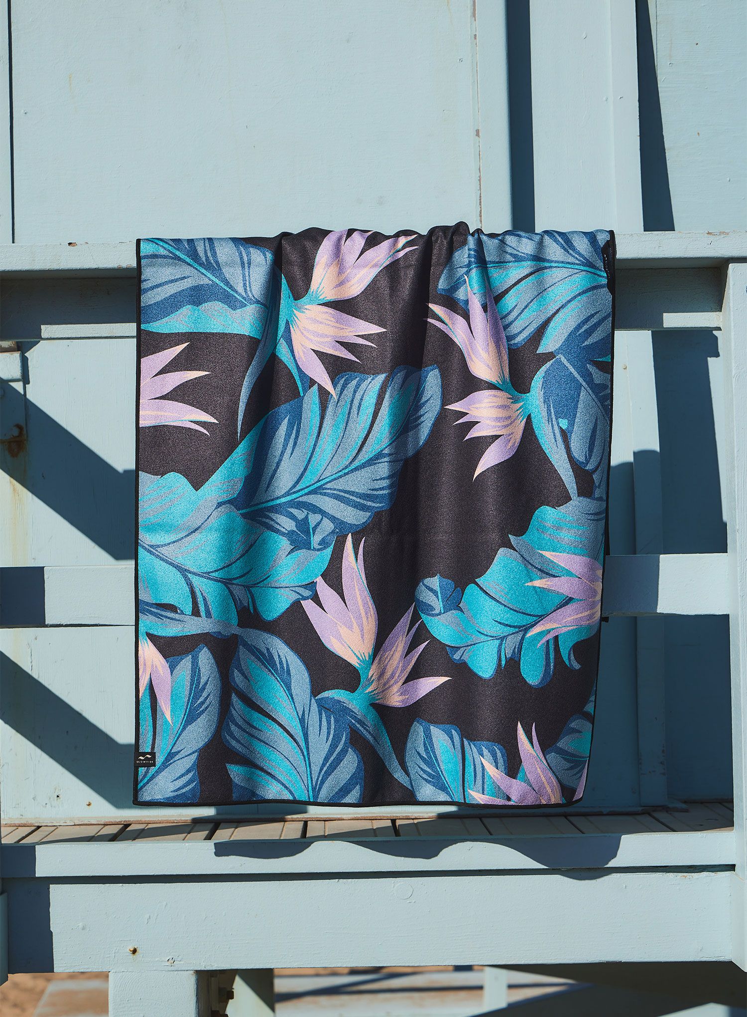 Ručnik za plažu Slowtide Mauka Beach Towel - black