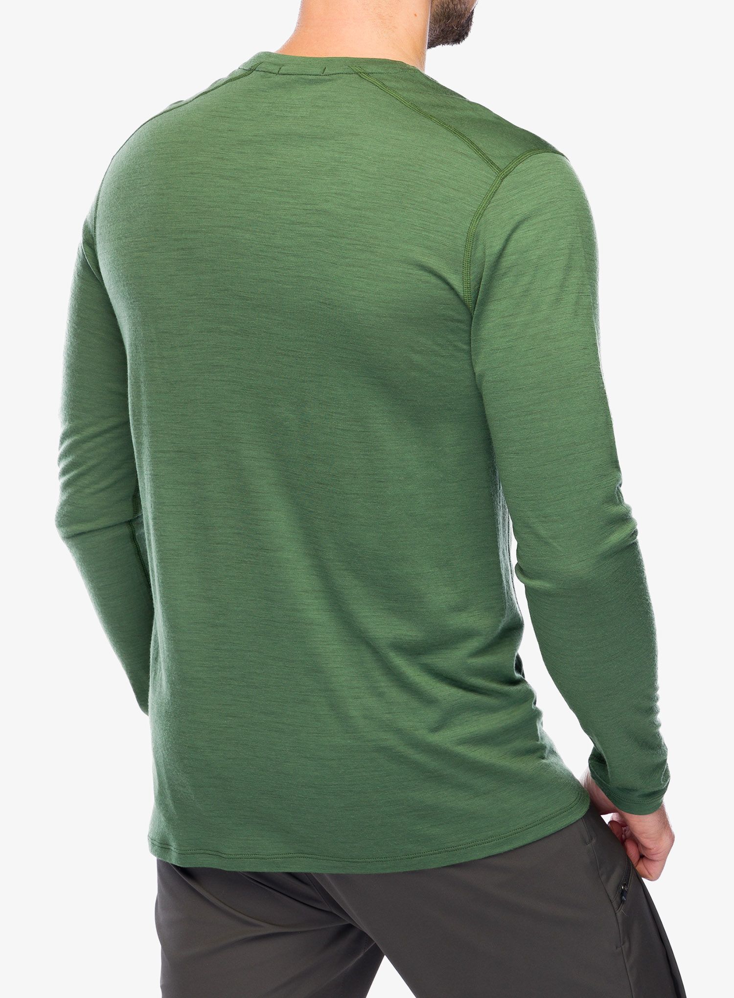 Termoaktivna dukserica Smartwool Classic Merino Base Layer LS Boxed - fern green