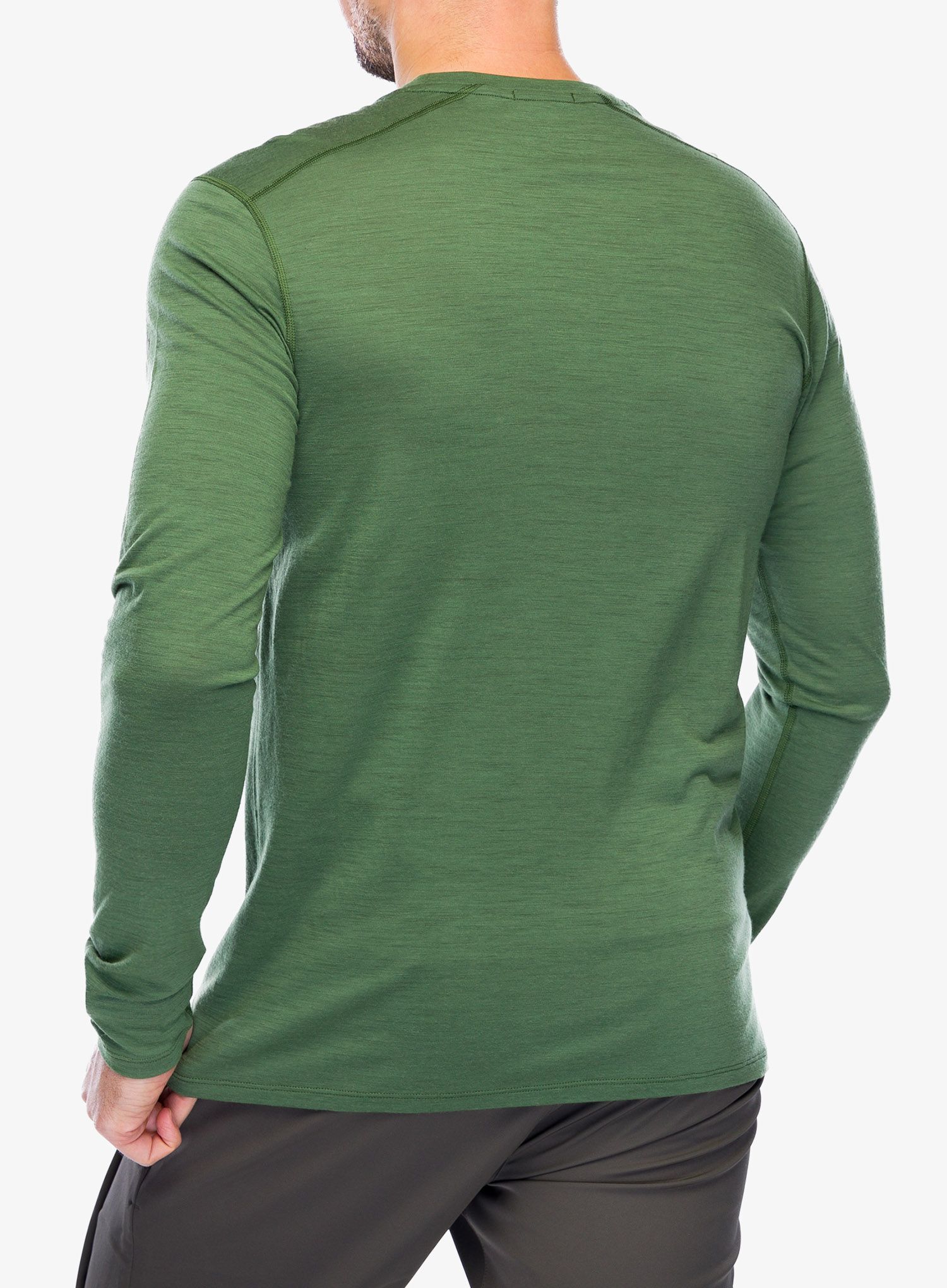 Termoaktivna dukserica Smartwool Classic Merino Base Layer LS Boxed - fern green