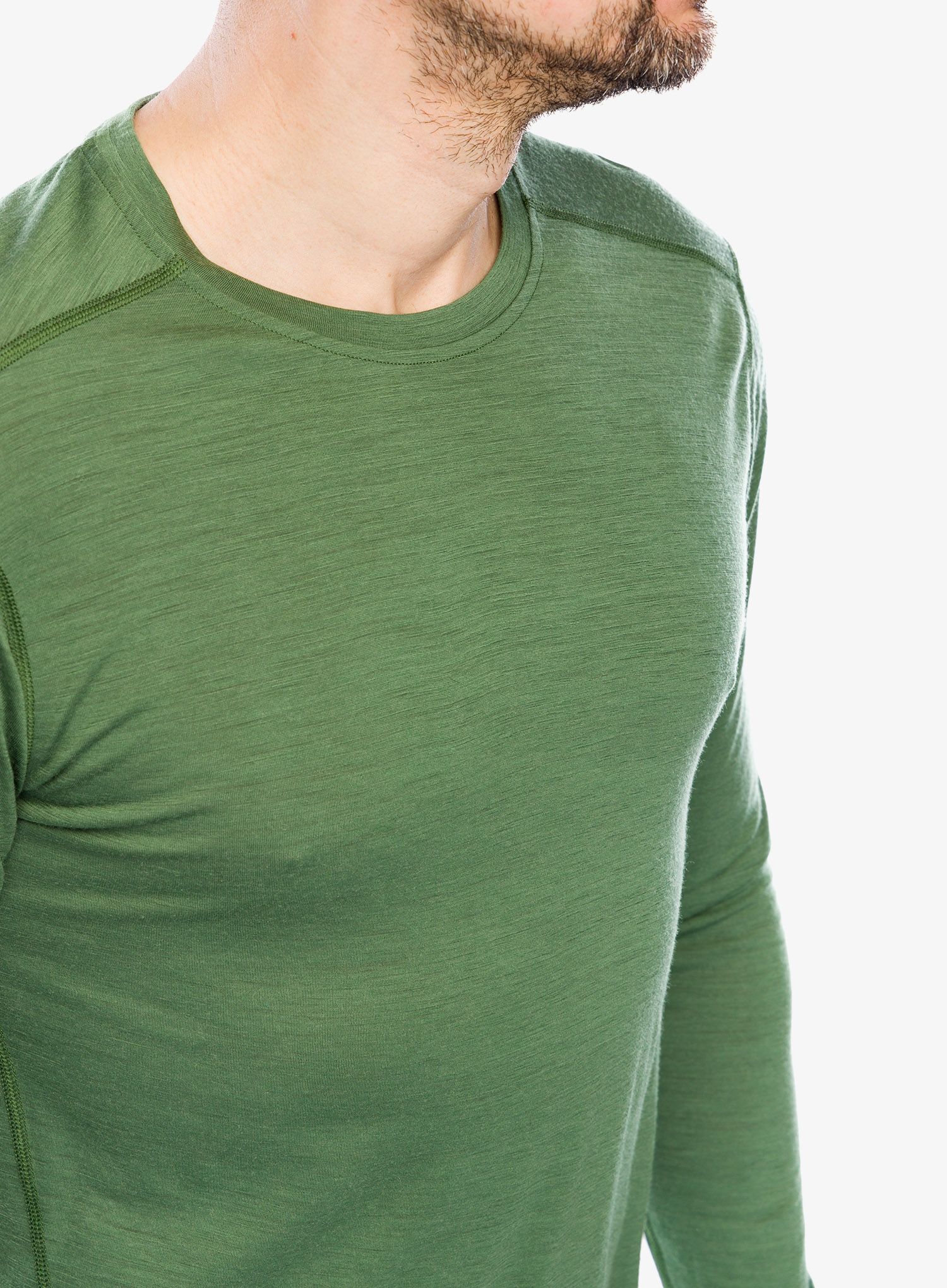 Termoaktivna dukserica Smartwool Classic Merino Base Layer LS Boxed - fern green