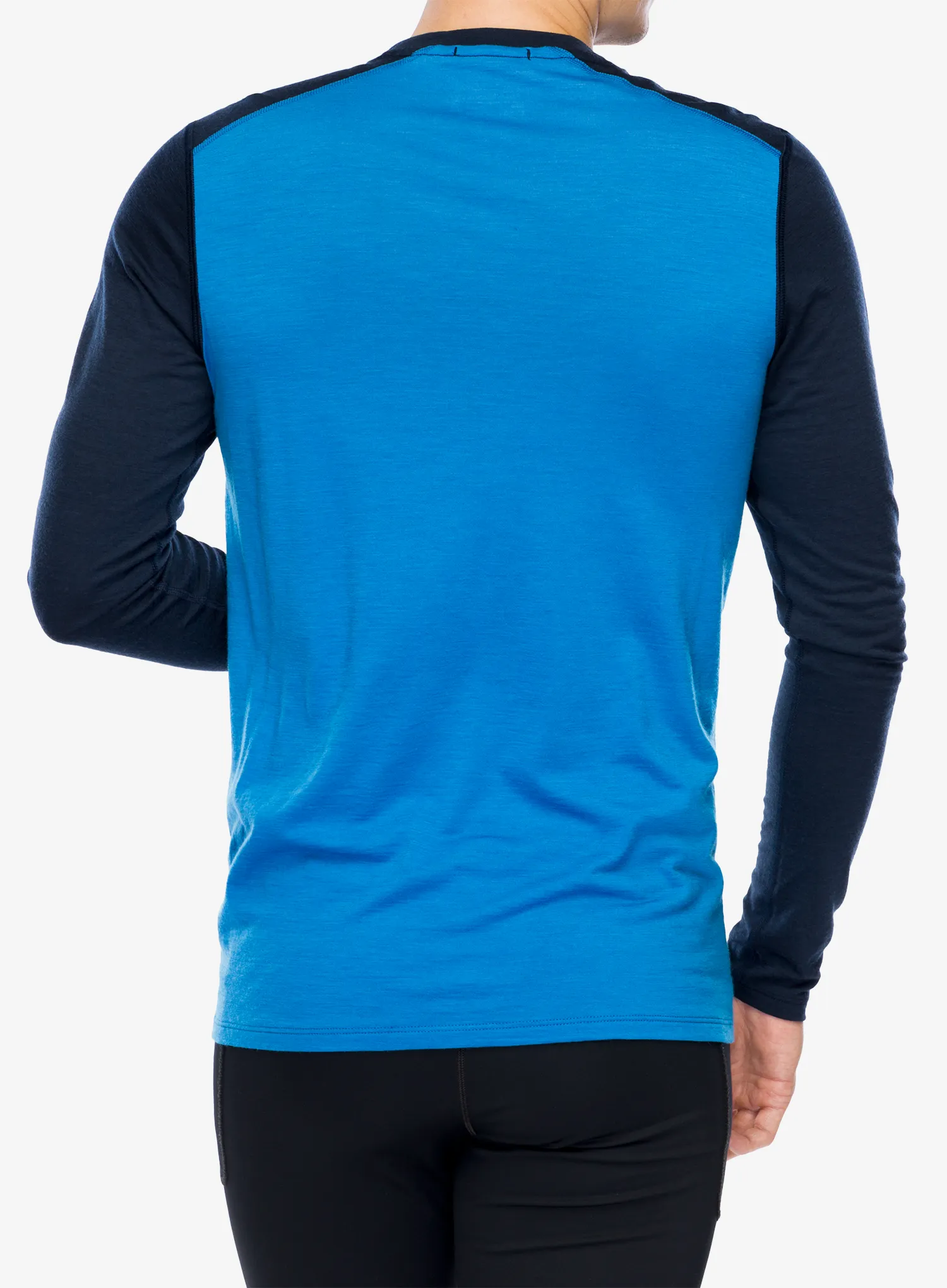Termoaktivna dukserica Smartwool Classic Merino Base Layer LS Boxed - laguna blue/deep navy