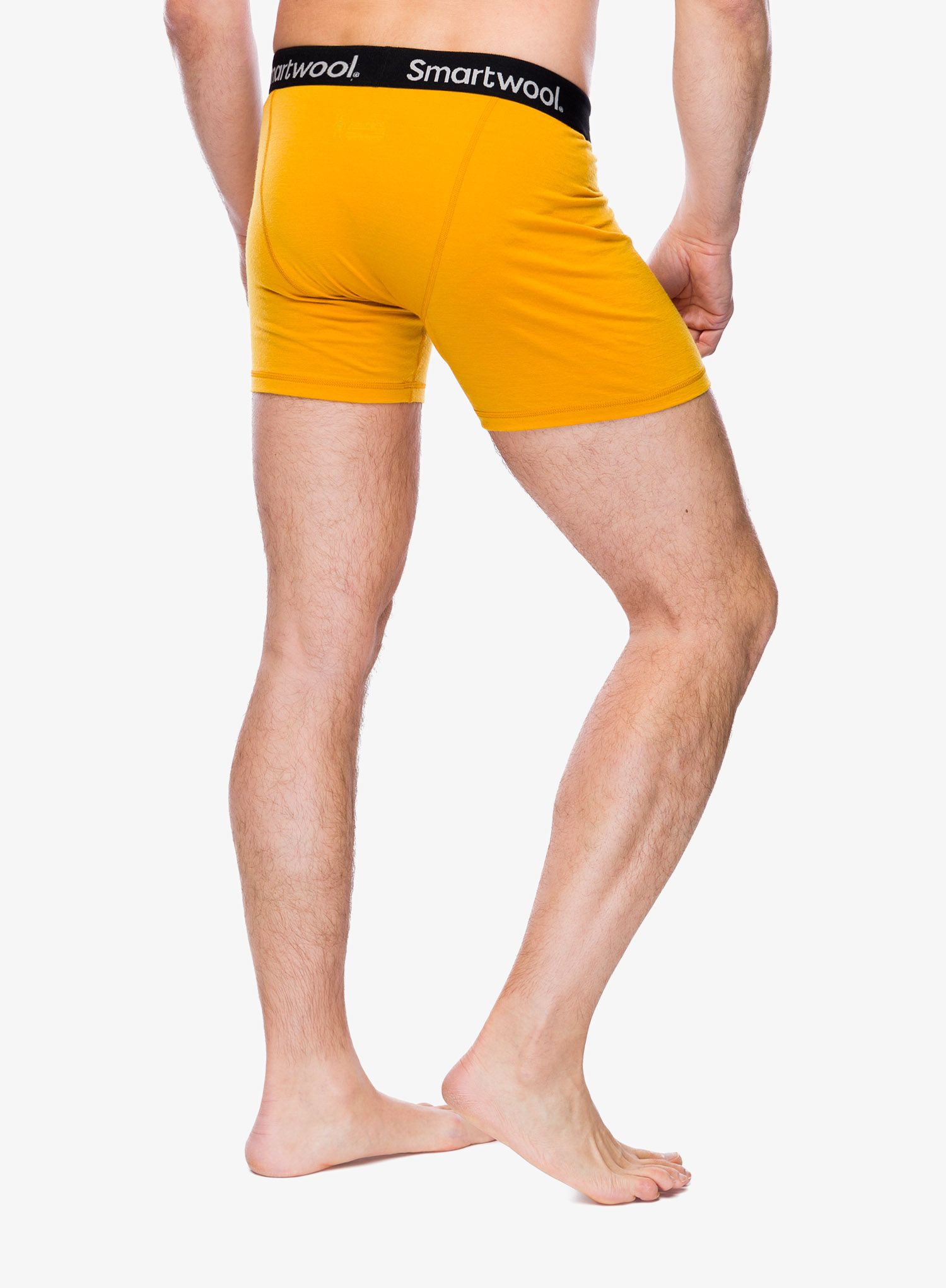 Termoaktivne bokserice Smartwool Merino Boxer Brief Boxed - honey gold