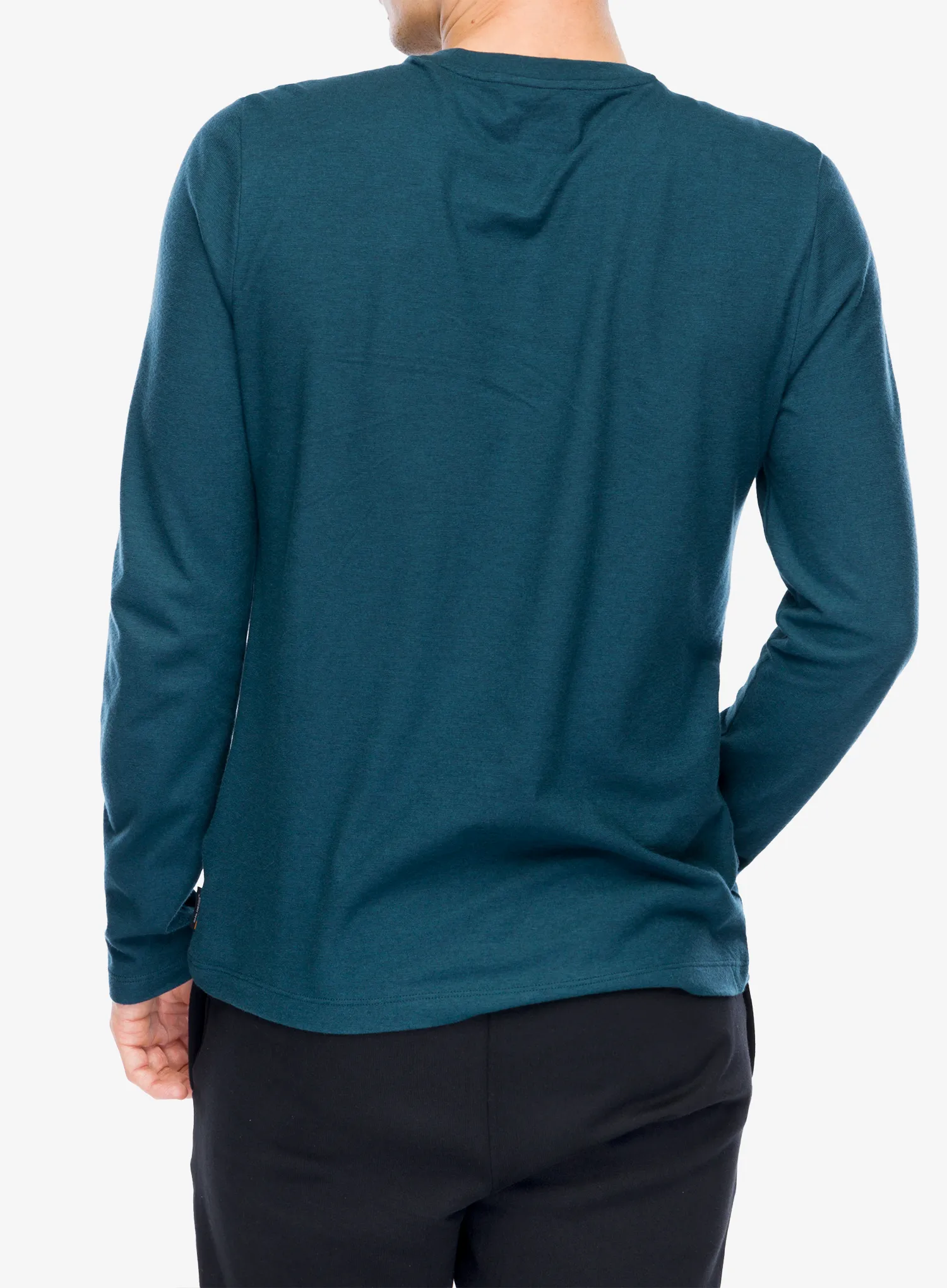 Dukserica Smartwool Perfect Crew Long Sleeve Tee - twilight blue