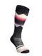 Ženske merino čarape Smartwool Ski TC Pattern OTC Socks - charcoal