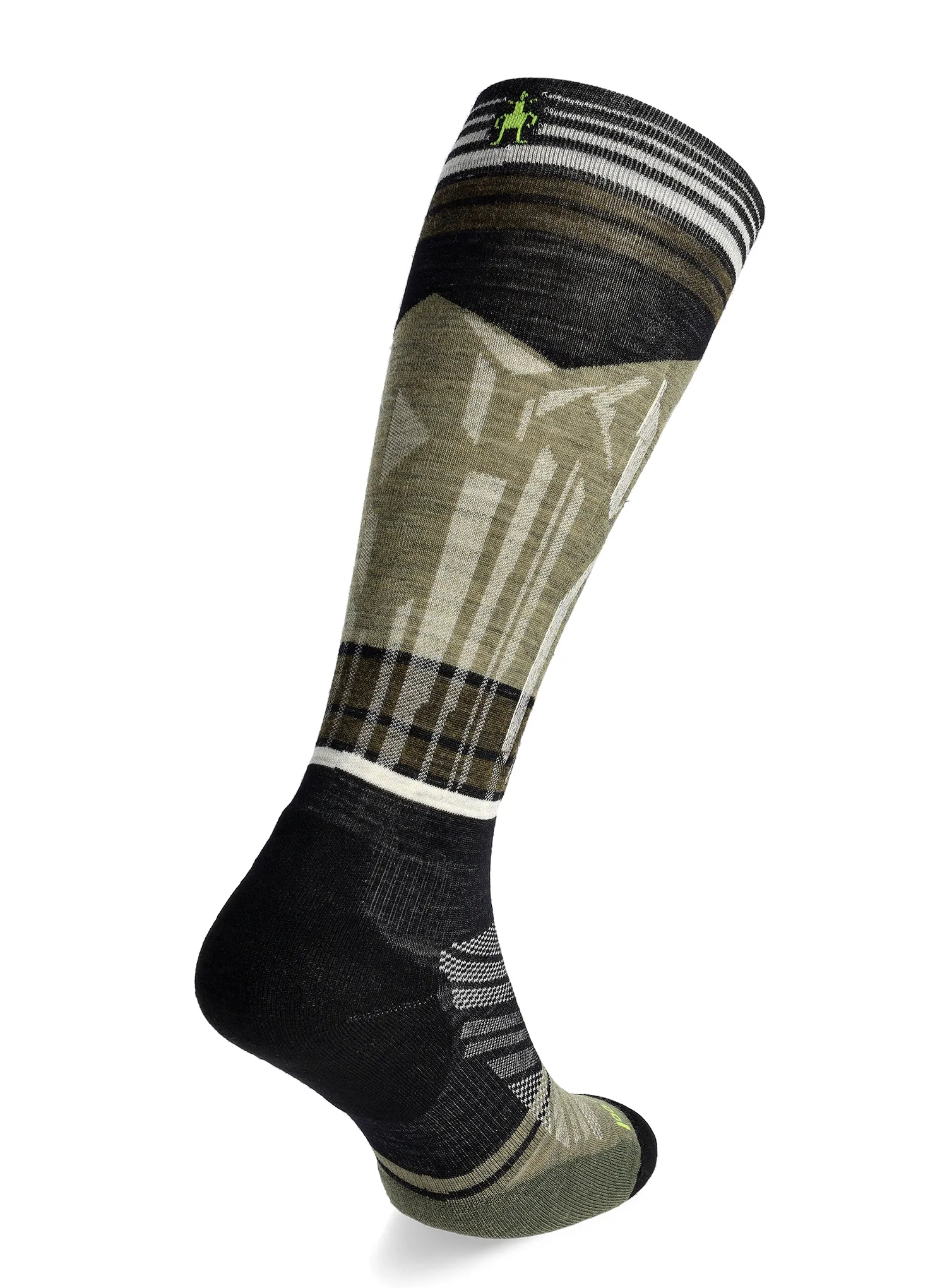 Skijaške čarape Smartwool Ski Targeted Cushion Summit Shot OTC Socks - black