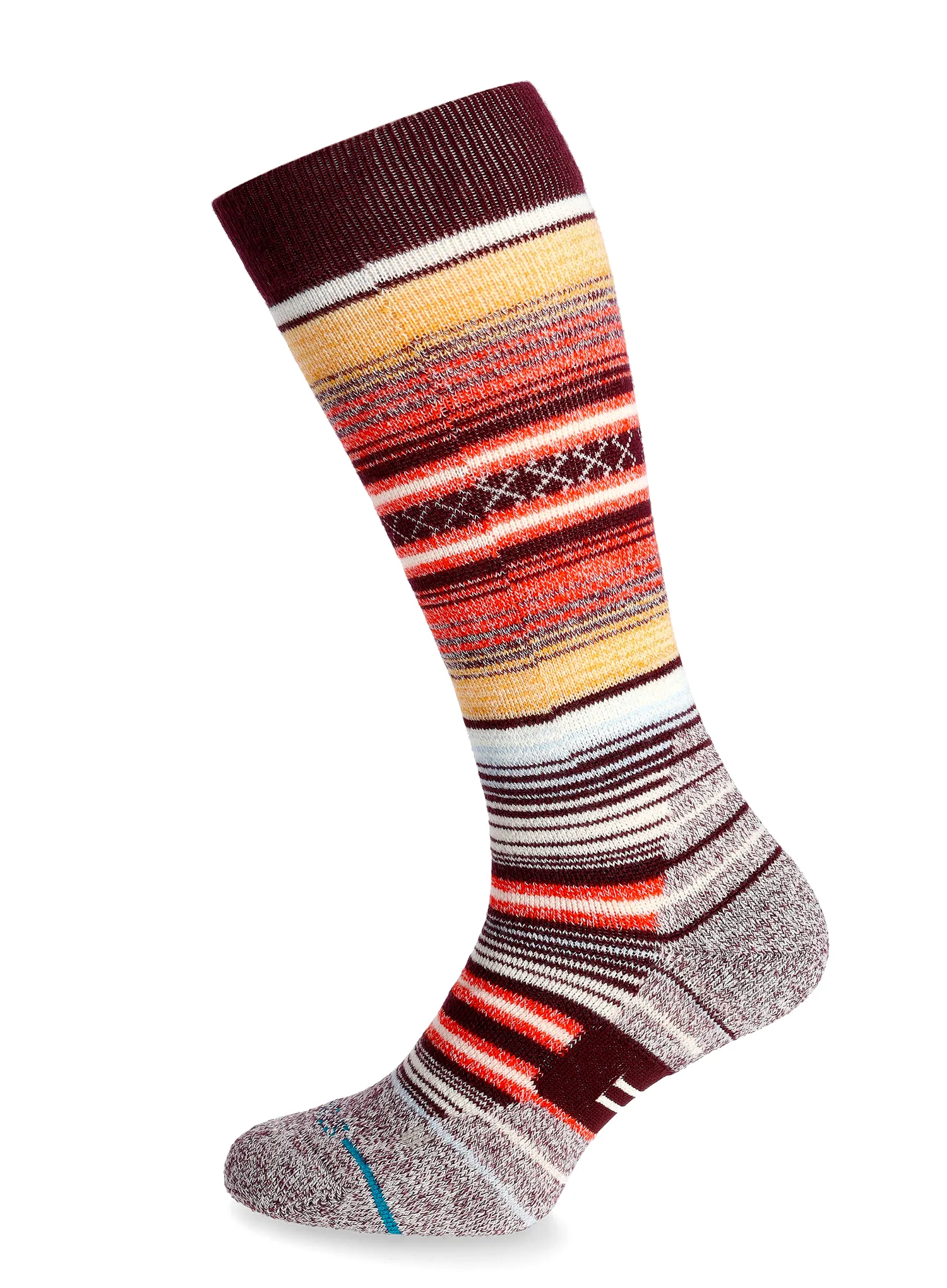 Skijaške čarape Stance Curren Snow - wine