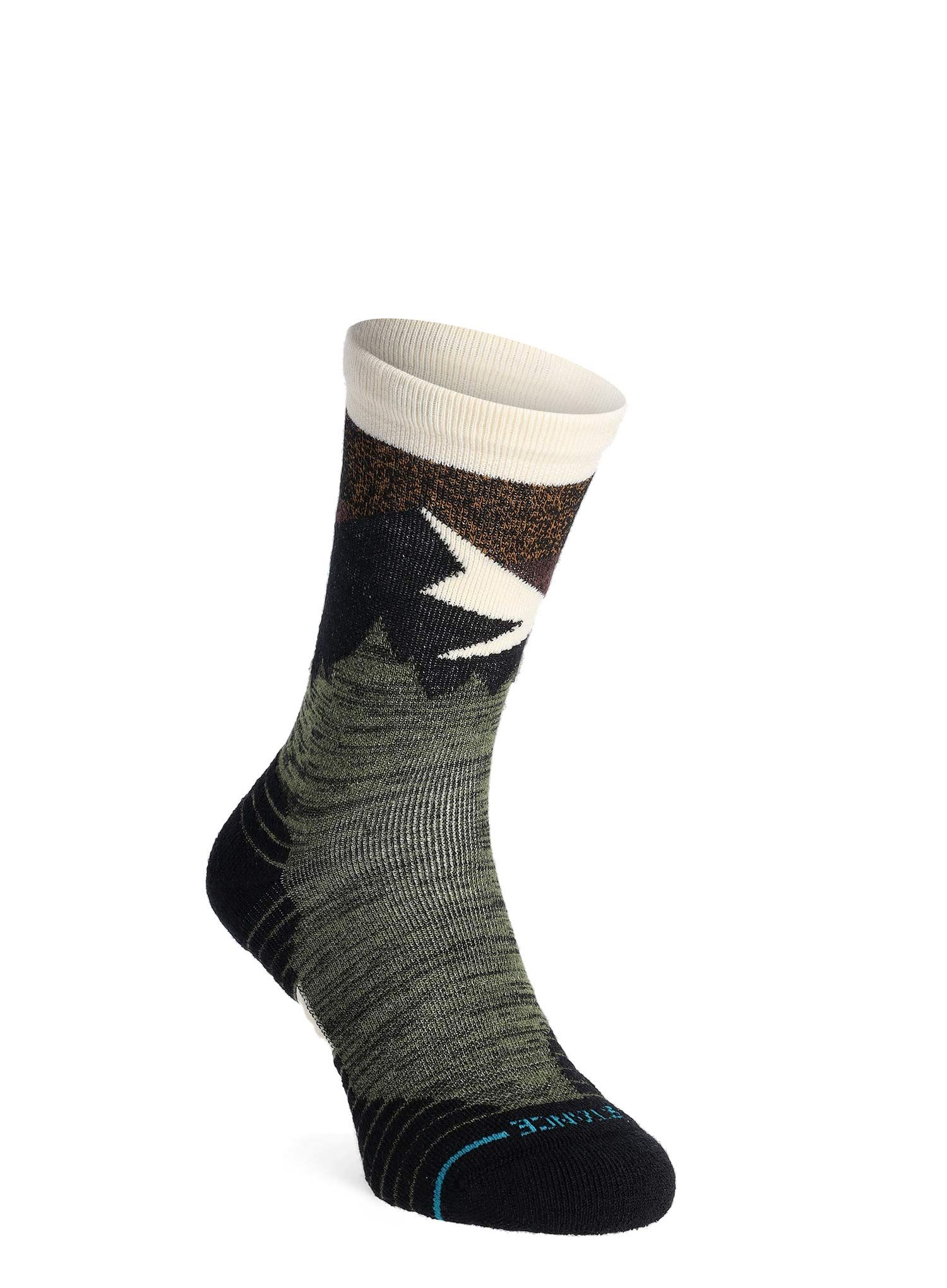 Čarape Stance Mid Wool Crew - olive