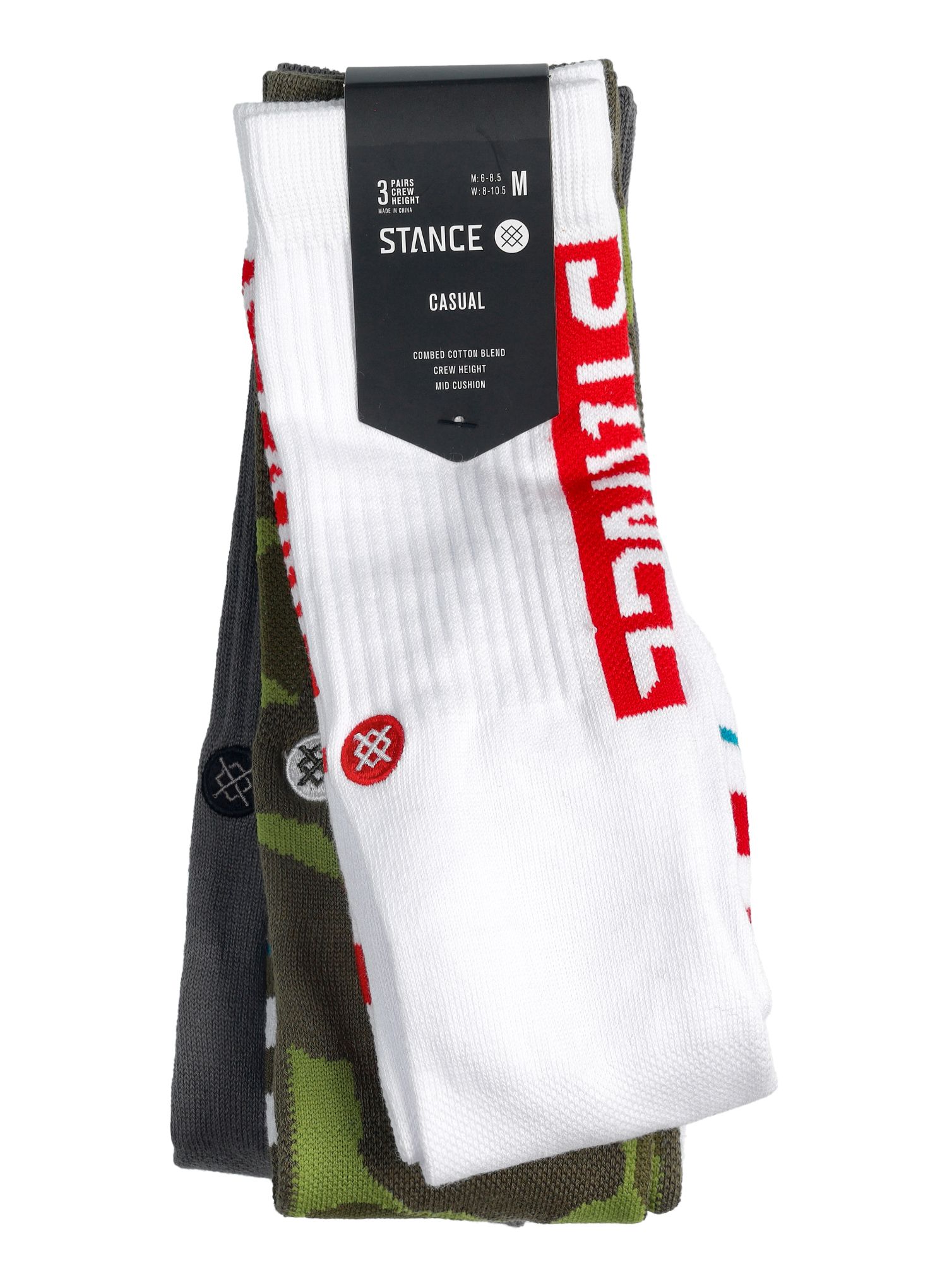 Planinarske čarape Stance The Og 3 Pack - camo