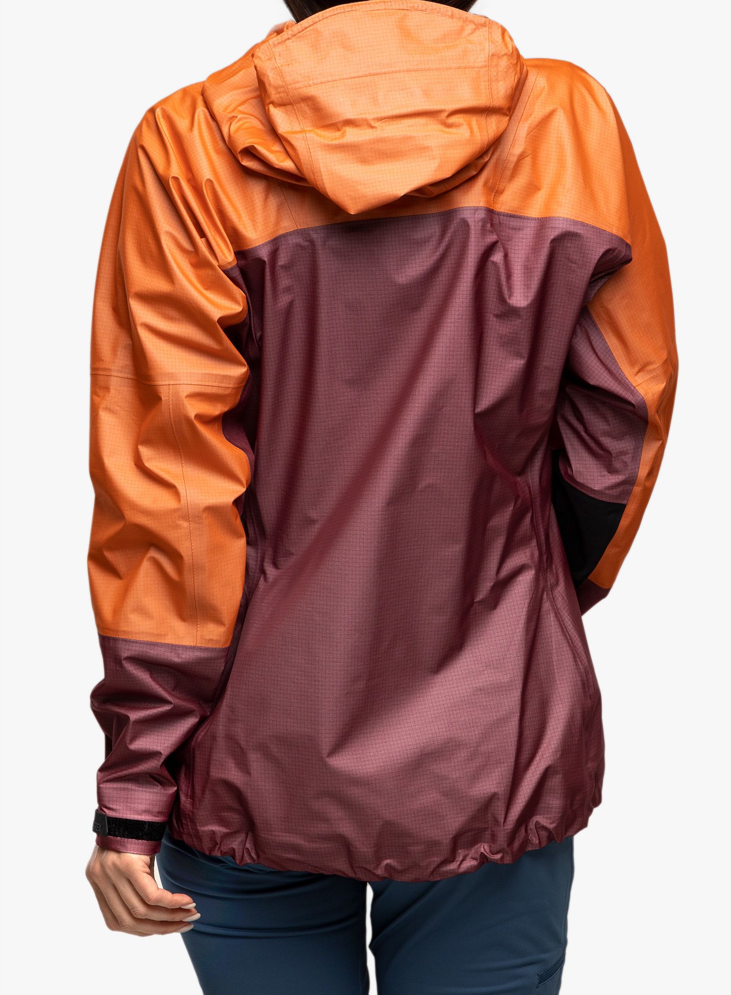 Ženska jakna adidas TERREX Techrock Light GORE-TEX Jacket - red/semi impact orange