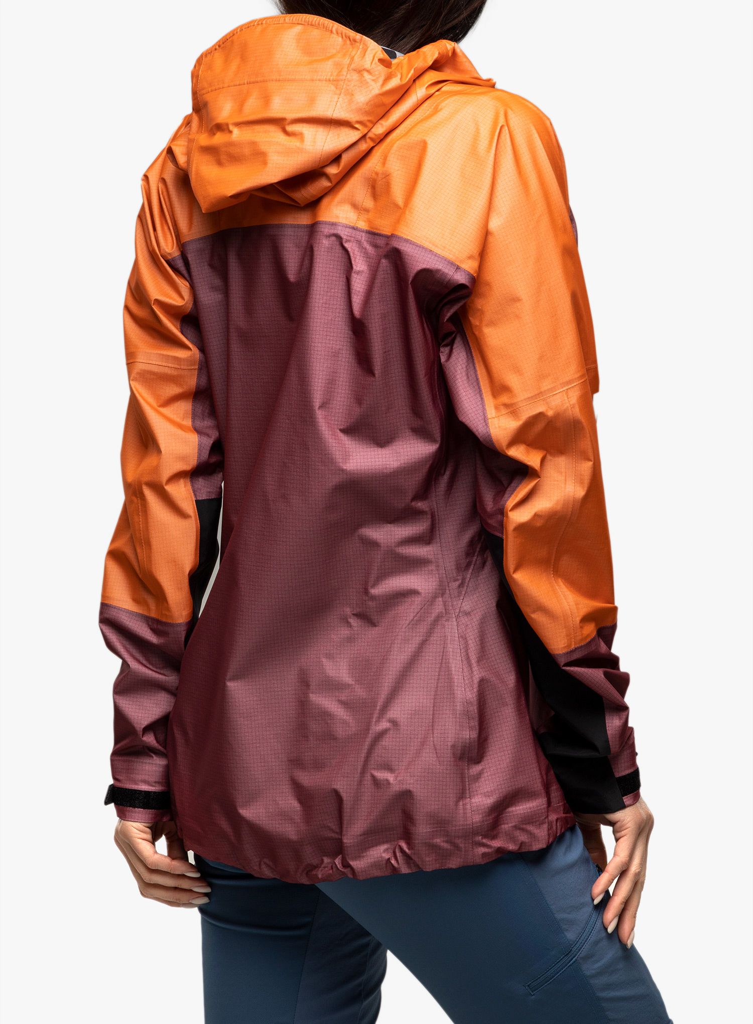 Ženska jakna adidas TERREX Techrock Light GORE-TEX Jacket - red/semi impact orange