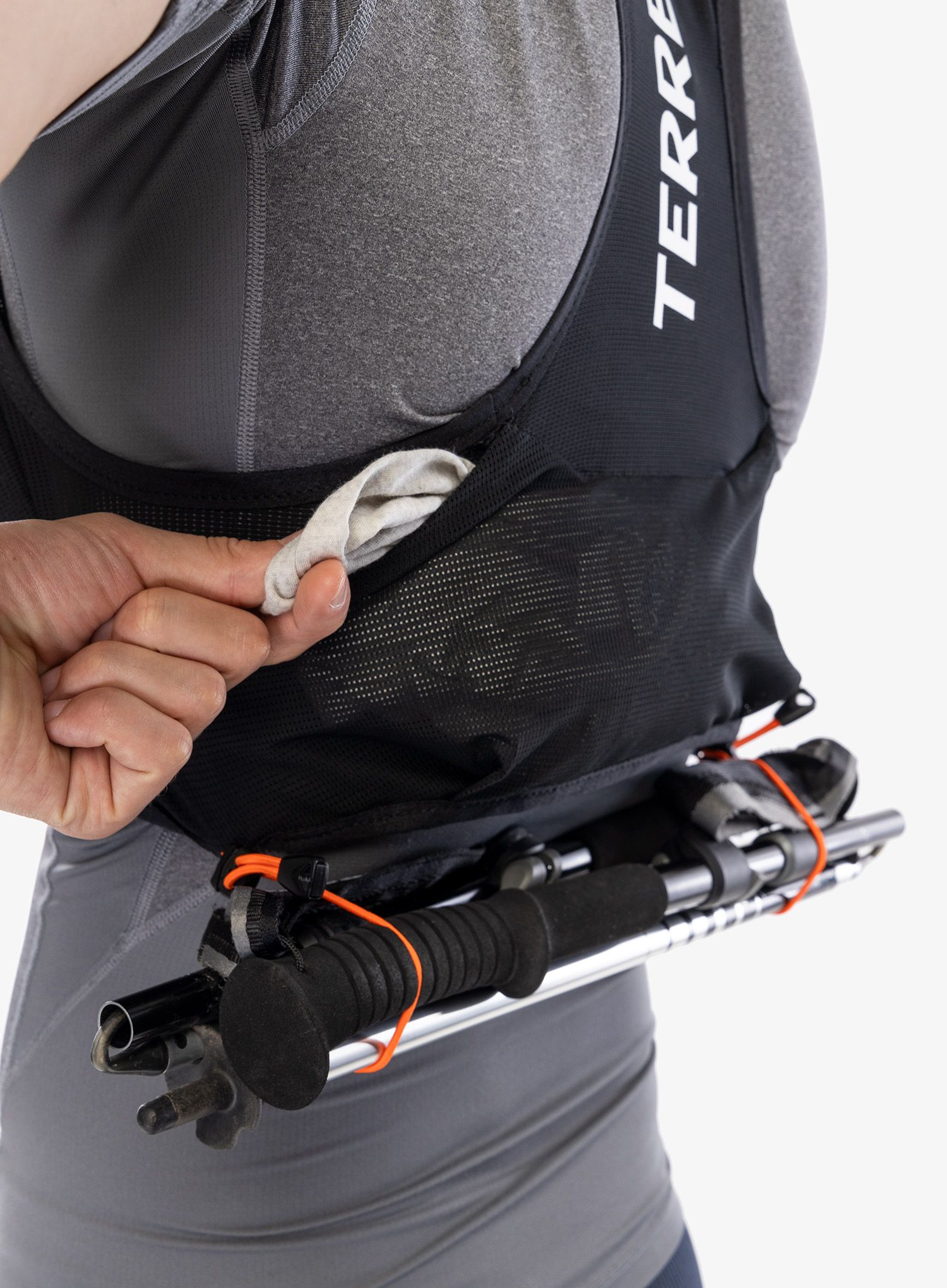 Prsluk za trčanje adidas TERREX Trail Running Techrock Vest 2,5 L - black
