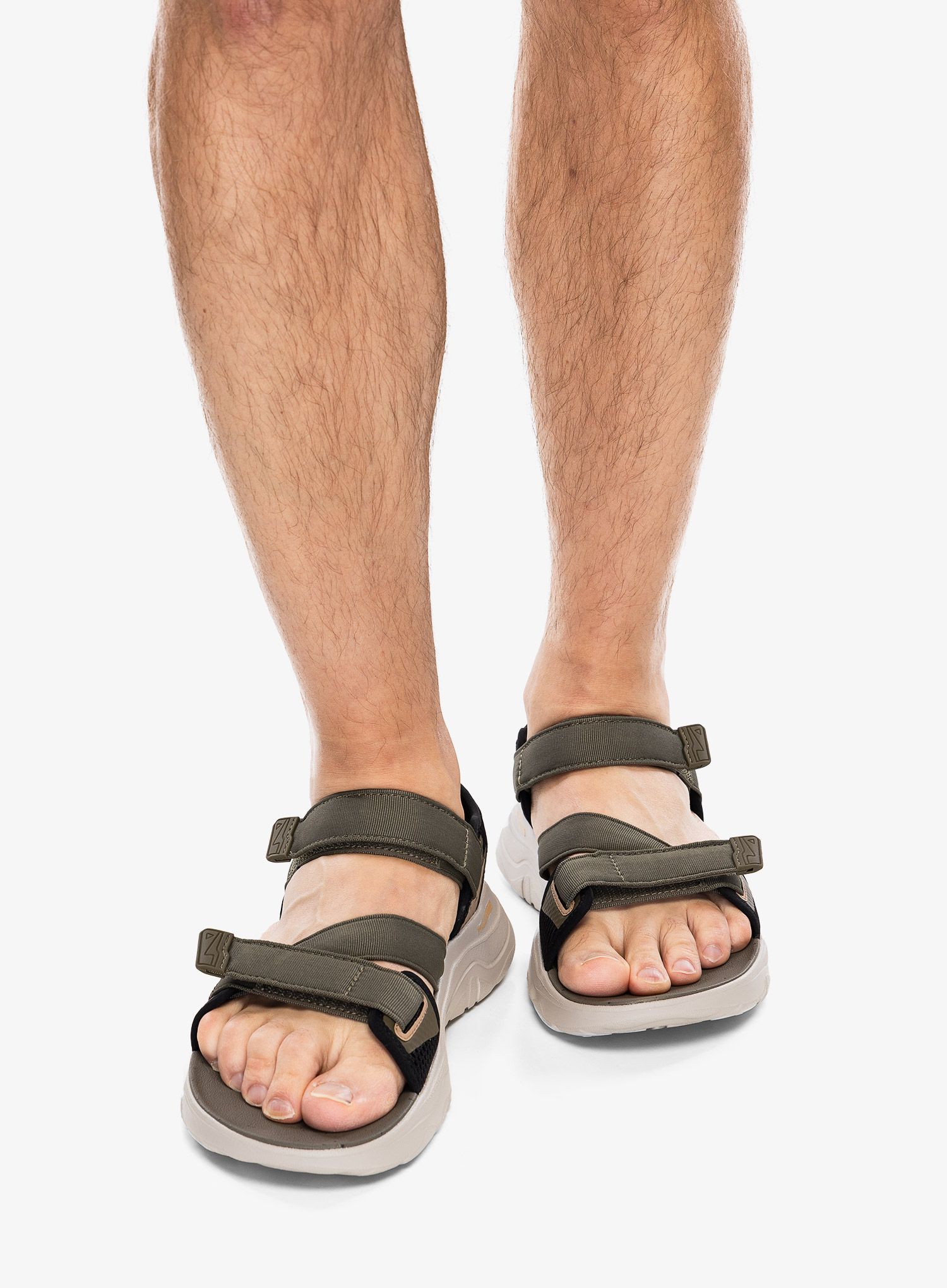 Muške sandale Teva Zymic - dark olive/teal green