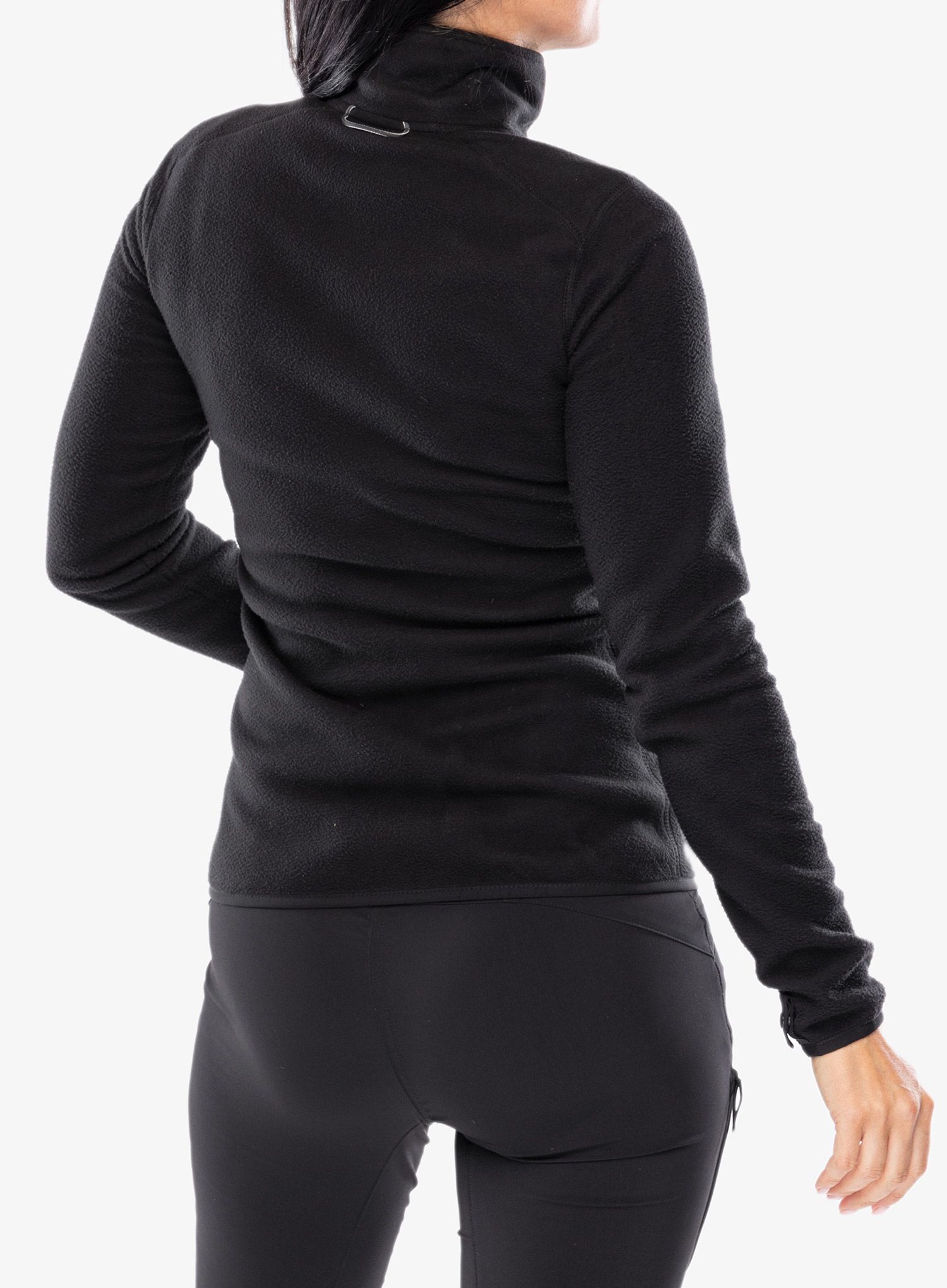Ženska dukserica bez kapuljače The North Face 100 Glacier Full Zip - tnf black