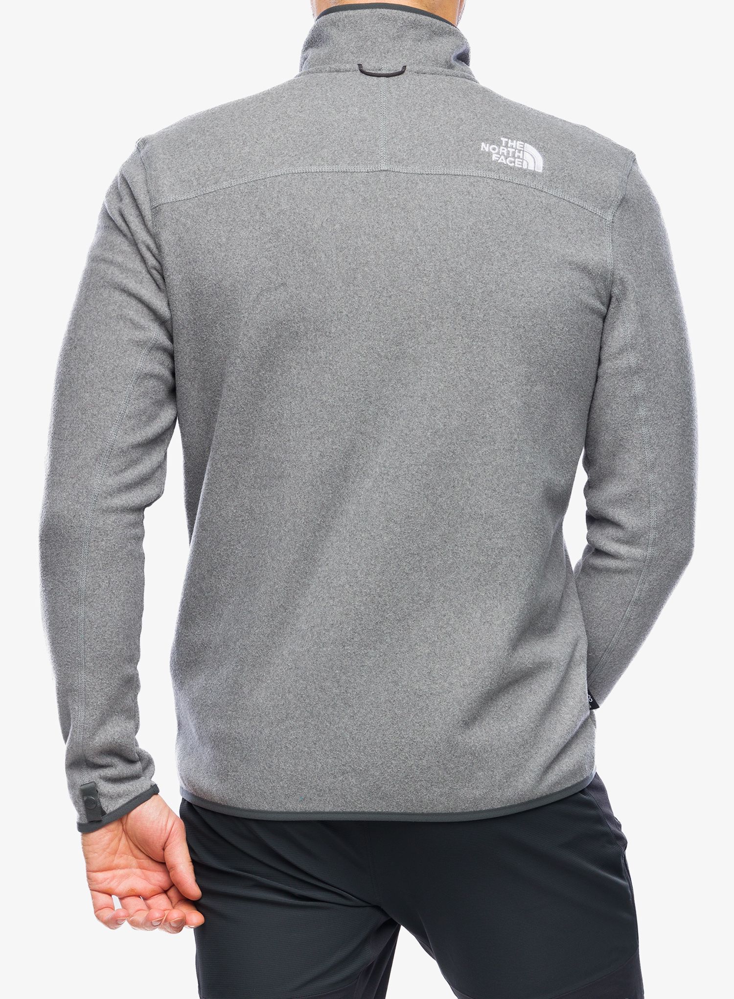 Dukserica The North Face 100 Glacier Full Zip - medium grey