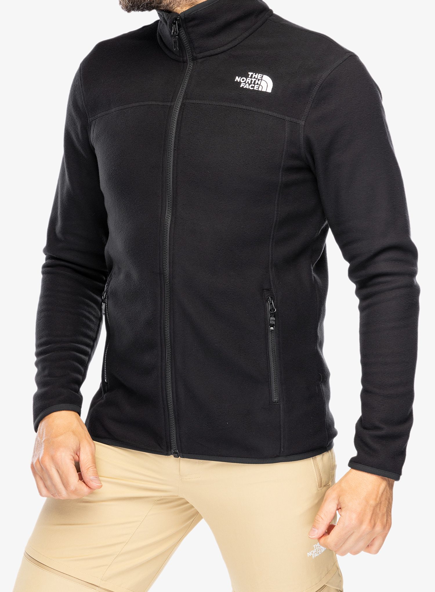 Dukserica The North Face 100 Glacier Full Zip - tnf black