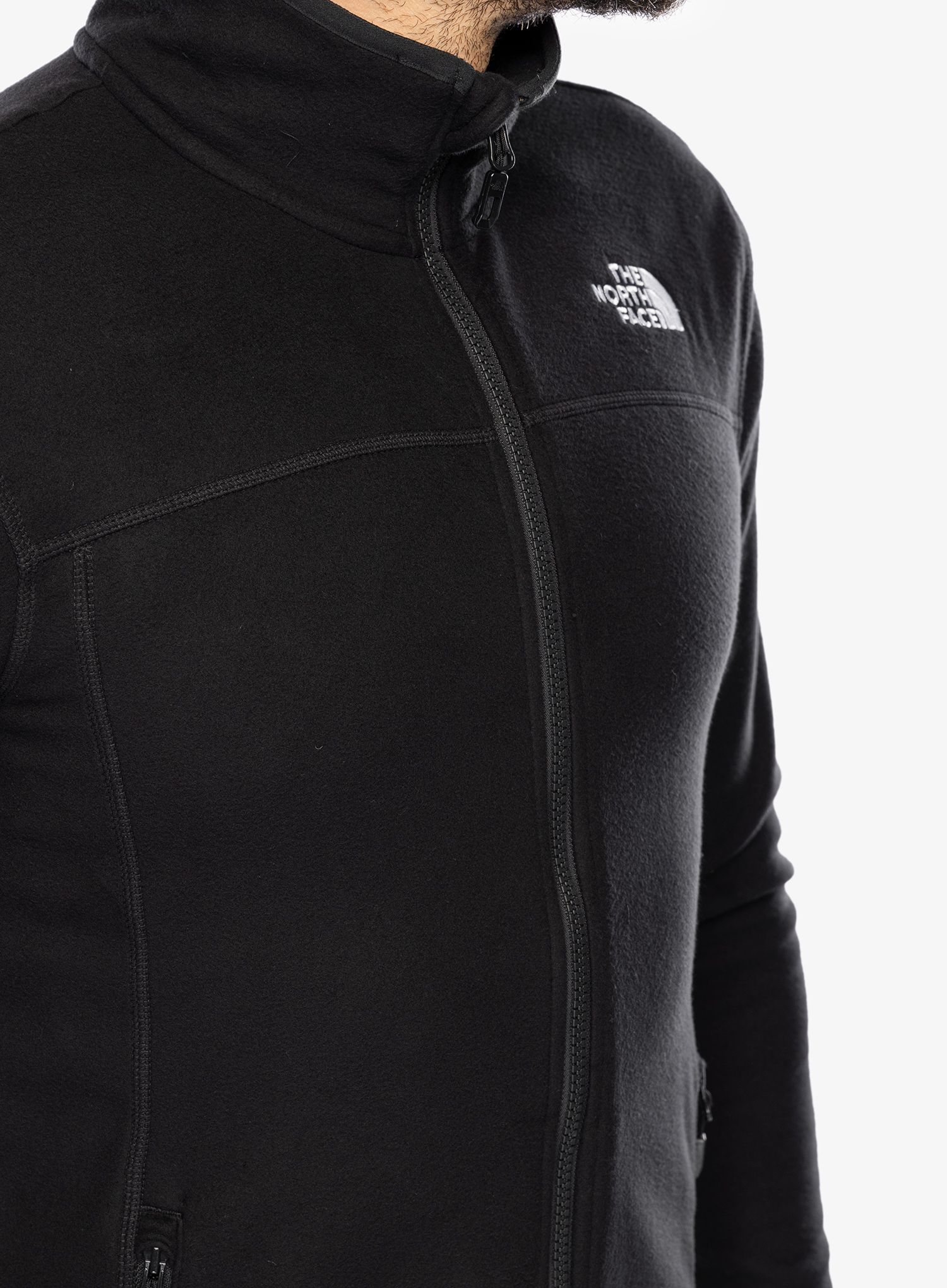 Dukserica The North Face 100 Glacier Full Zip - tnf black