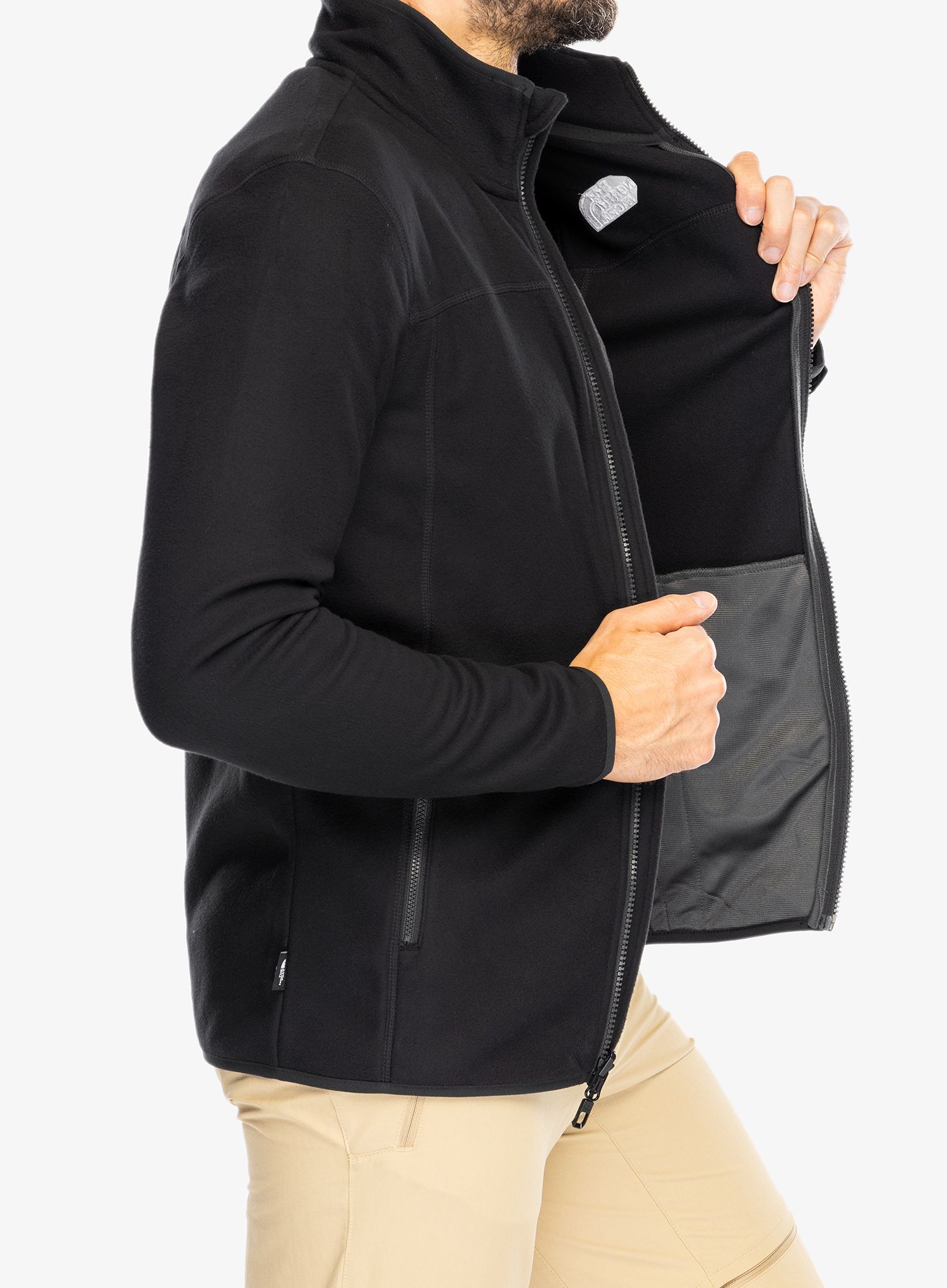 Dukserica The North Face 100 Glacier Full Zip - tnf black